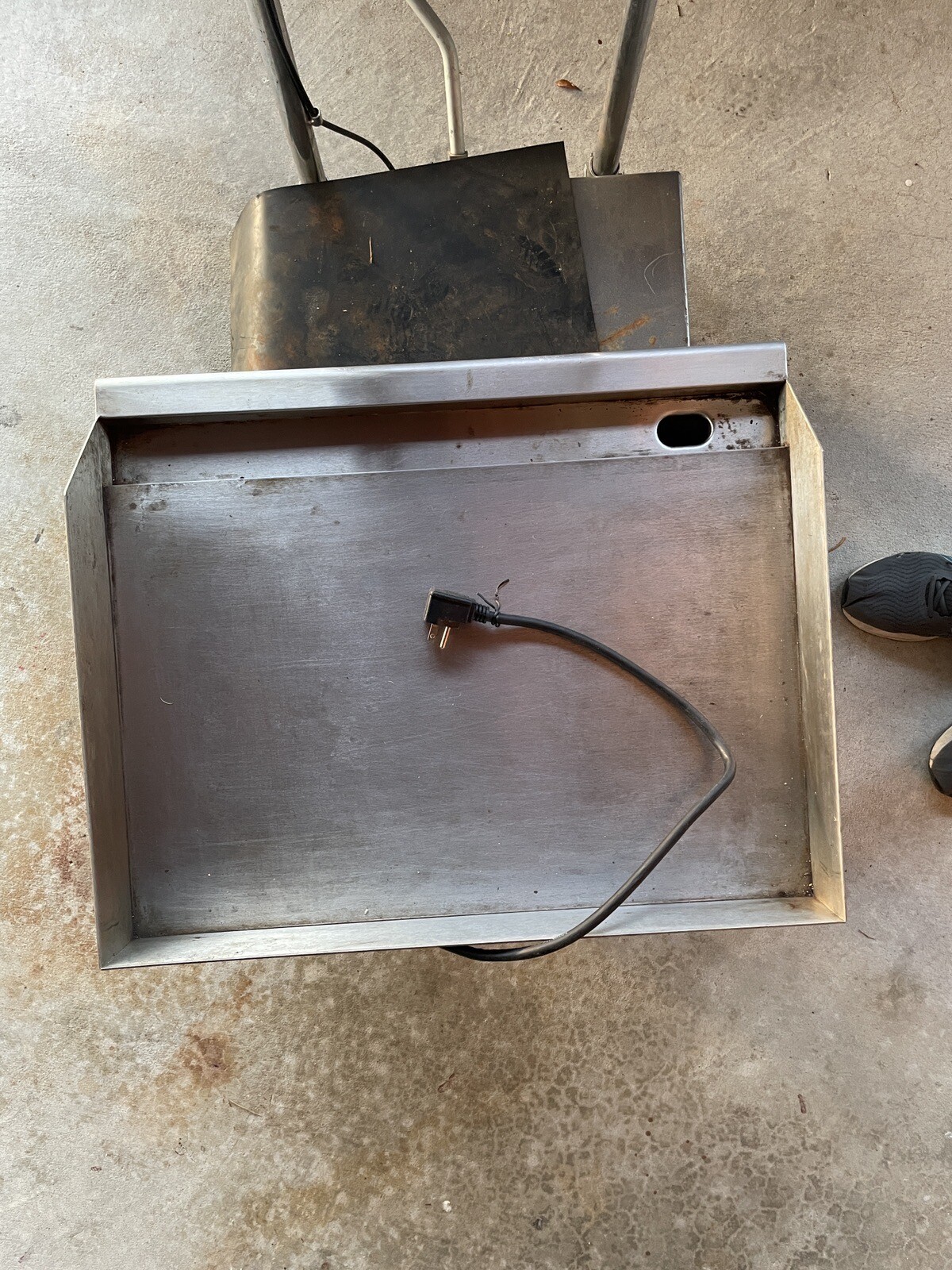Flat Head Griddle; Adcraft, Used, Electric, Grid-24 24”