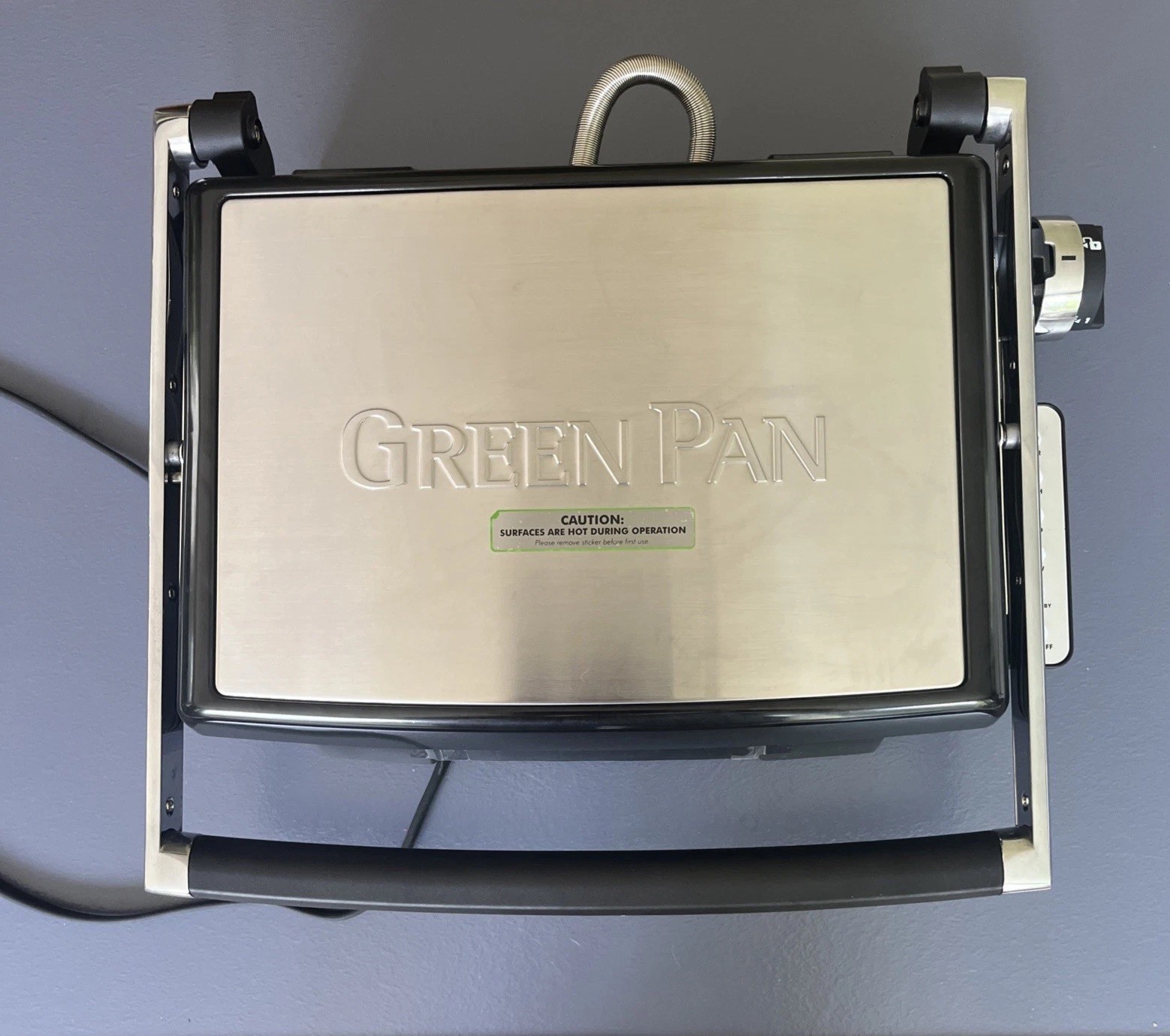 GreenPan Premiere Grill & Griddle with Ceramic Nonstick Coating – NEW