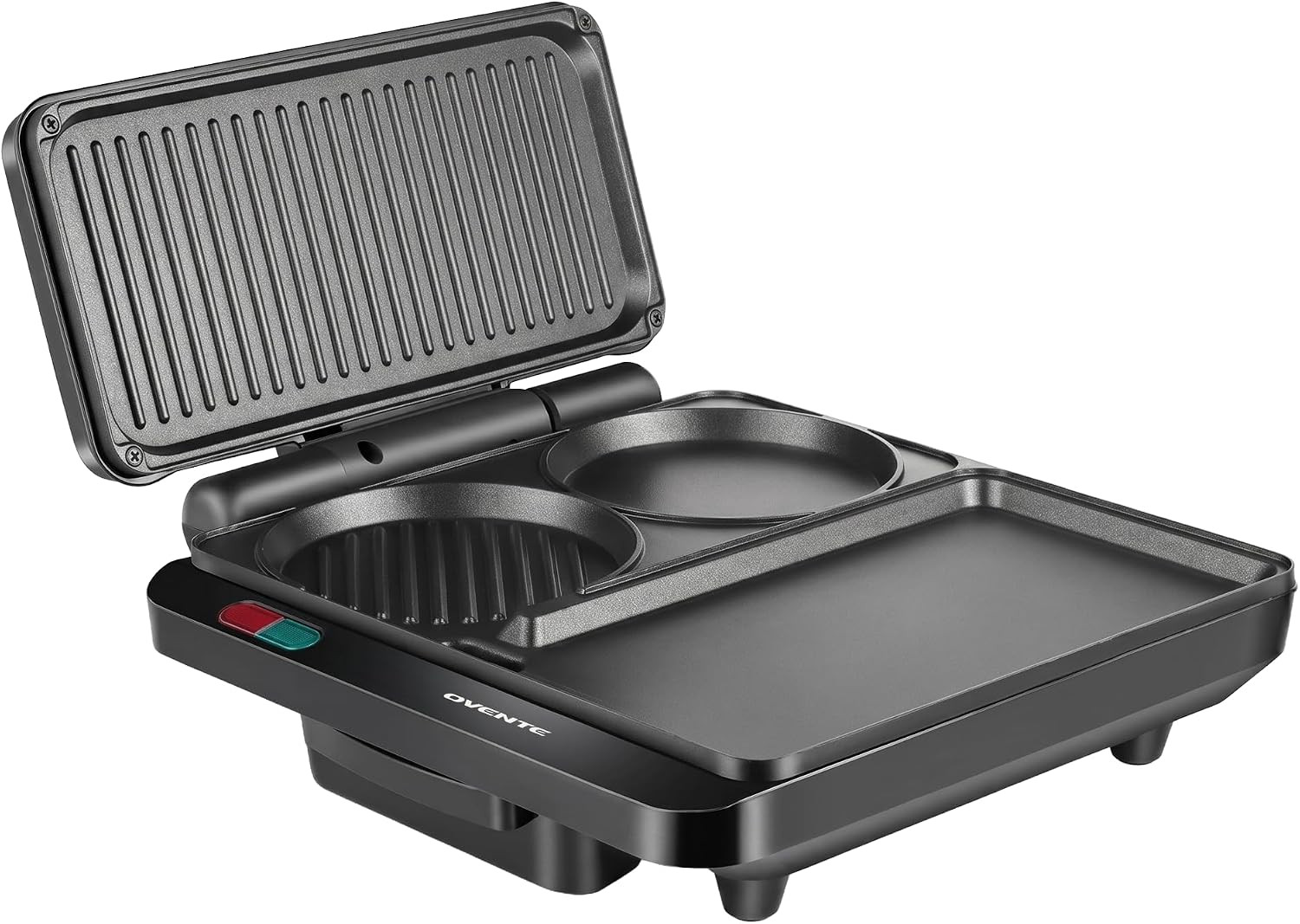 Sandwich Maker and Hamburger Grill – Black HMG111B – 1000W