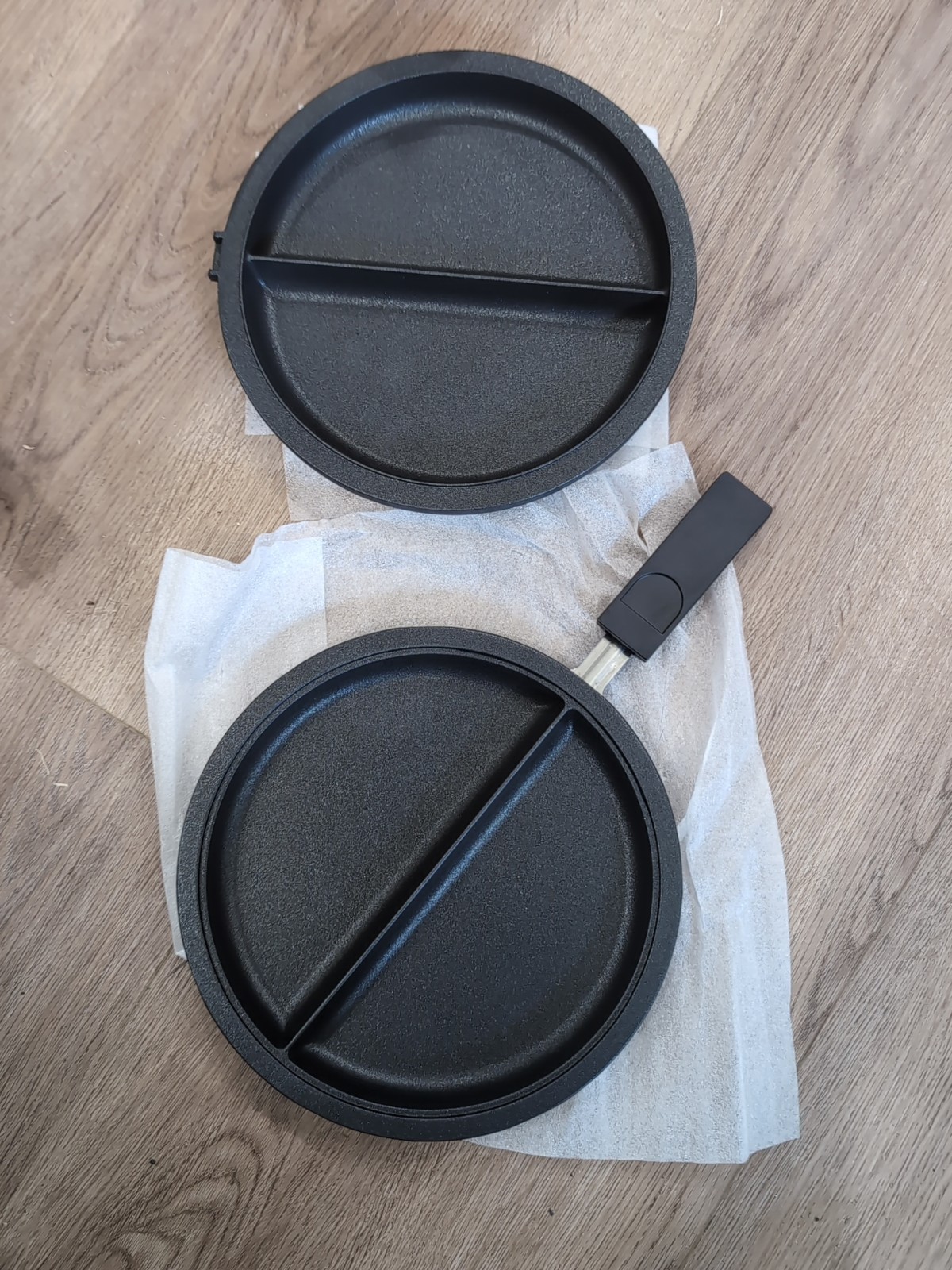 3 Pairs New Wolfgang Puck Waffle Maker Swivelbaker #WPWB0020 Accessory Plates