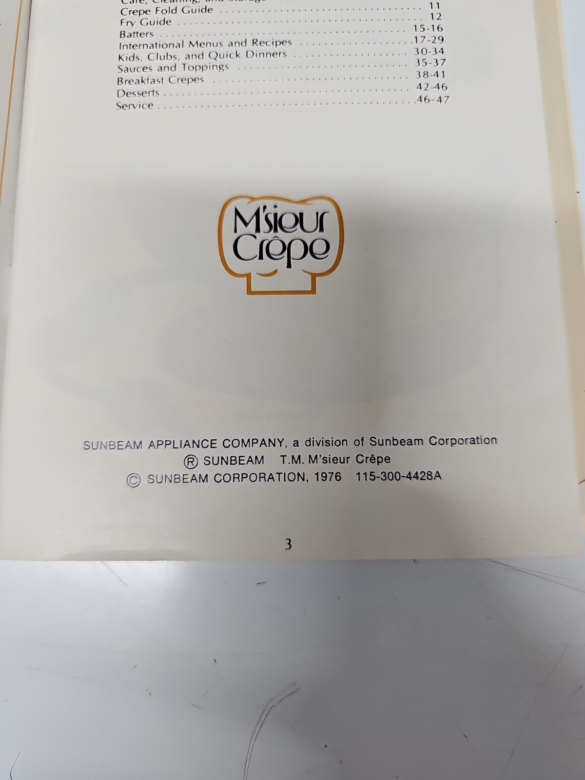 UNUSED Vintage 1976 Sunbeam Model 30-10 M’Sieur Electric Crepe Maker Open Box
