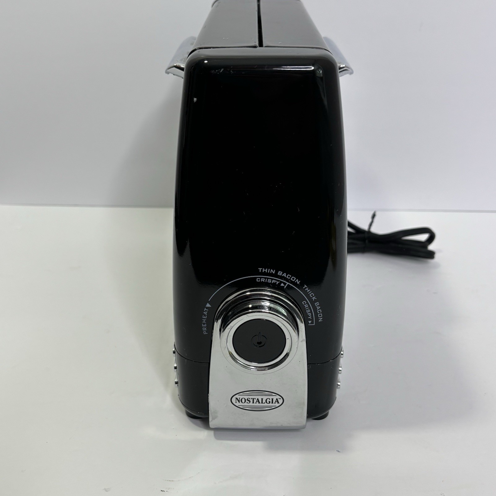 Nostalgia Bacon Express Crispy Bacon Grill Clean And Ready To use BCN6BK
