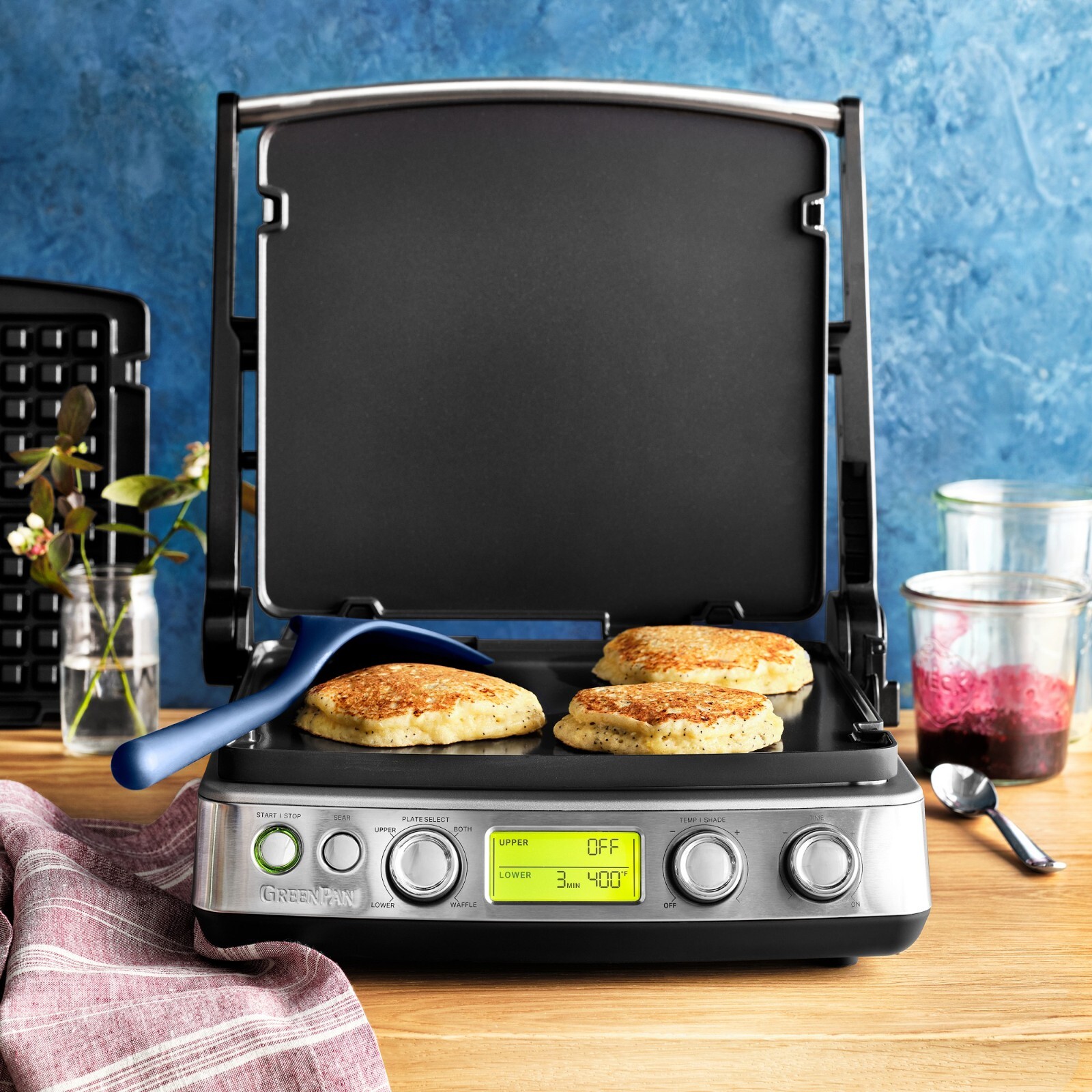 GreenPan Elite Multi Grill, Griddle, & Waffle Maker
