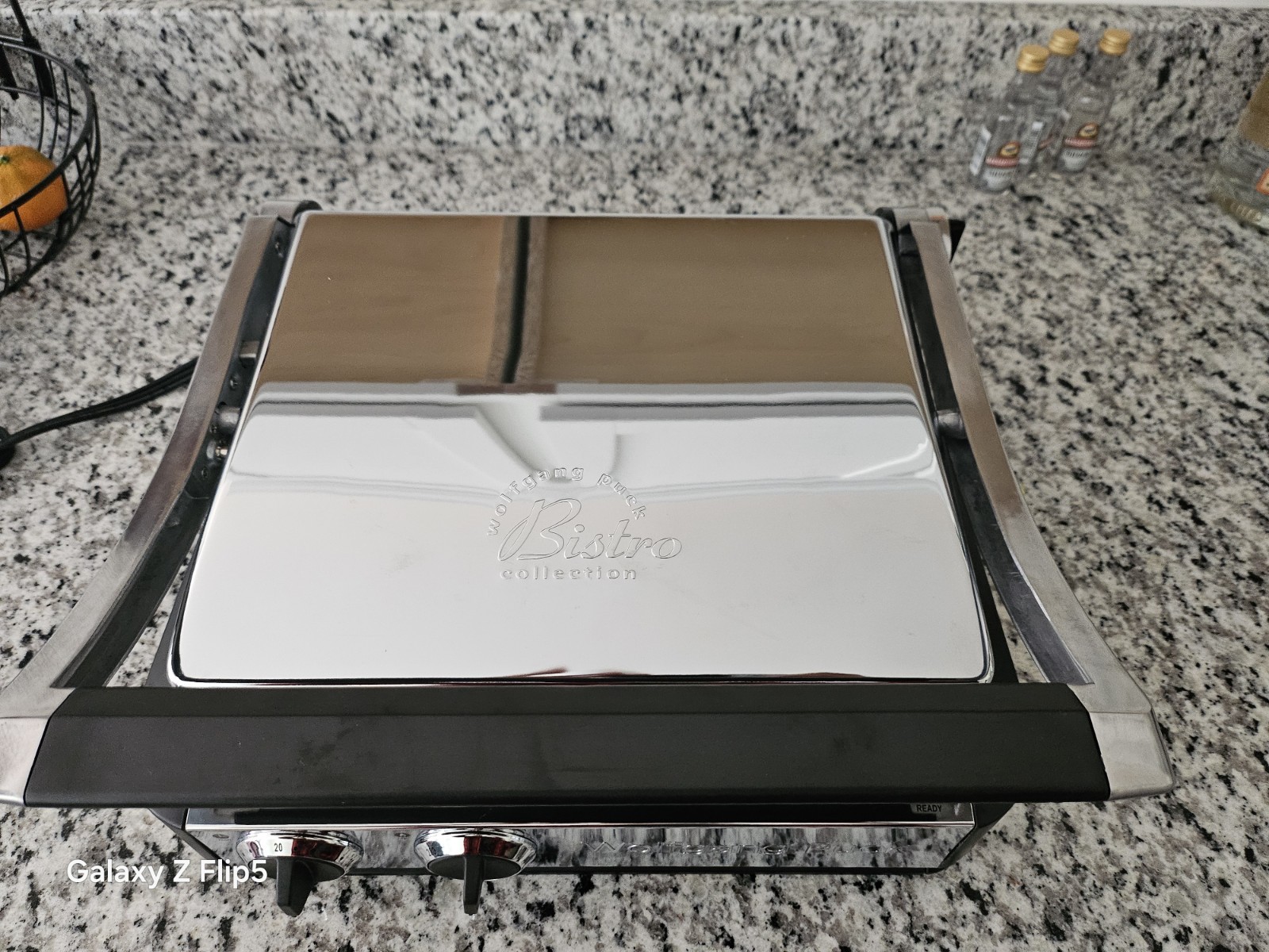 Wolfgang Puck Jumbo Heavy Duty Nonstick Panini Grill.