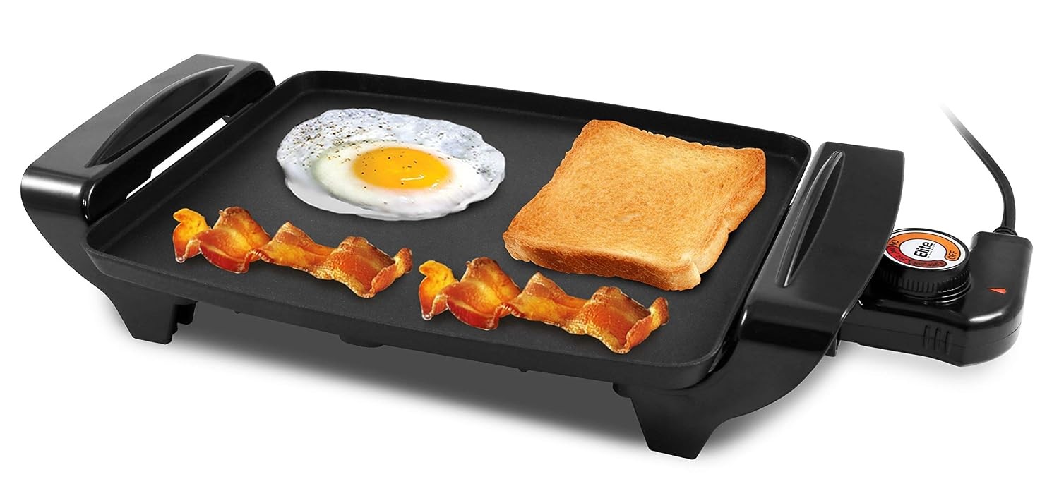Elite Gourmet EGR-2722B Electric Griddle