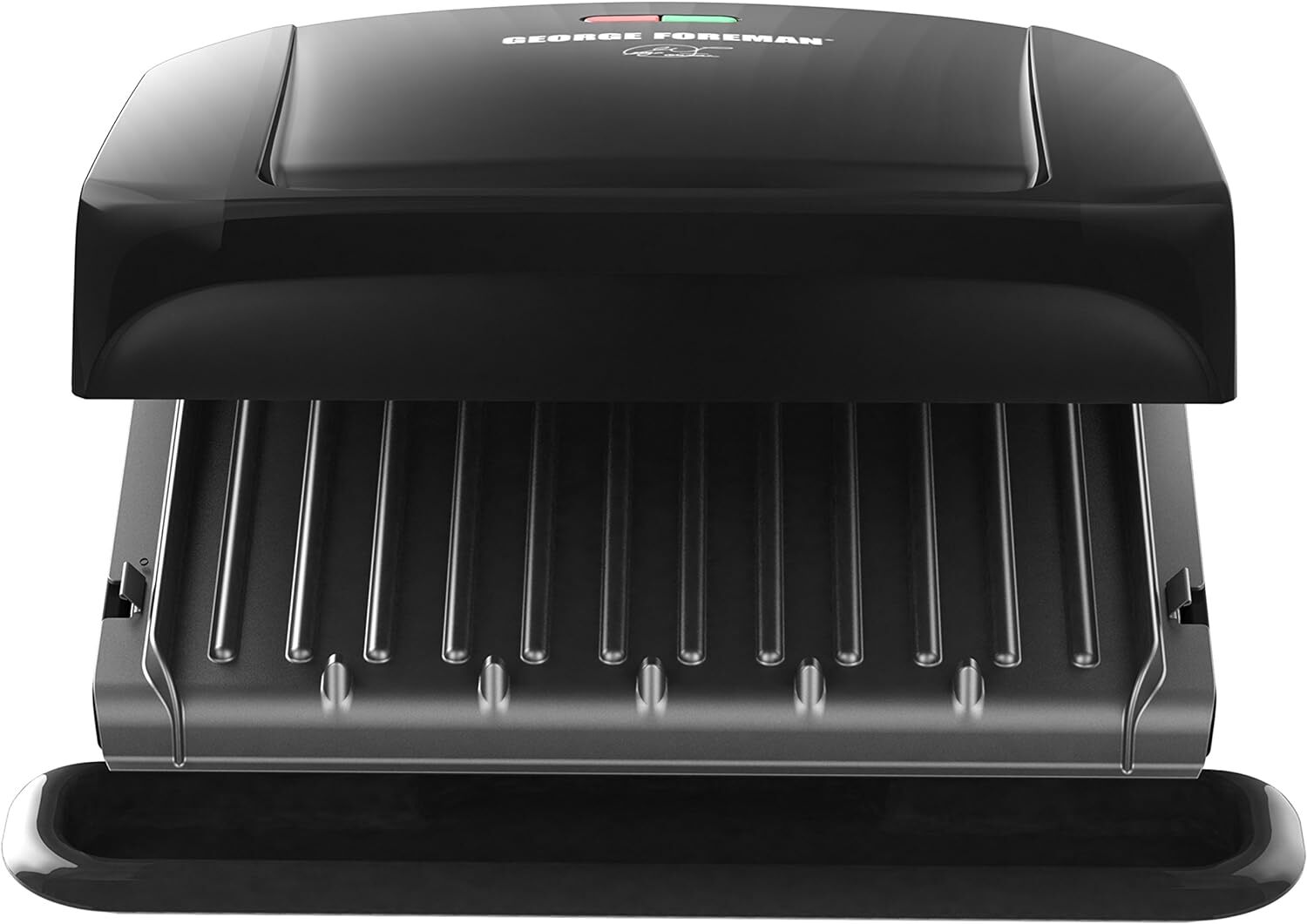 George Foreman 4-Serving Removable Plate Electric Grill and Panini Press, Geo