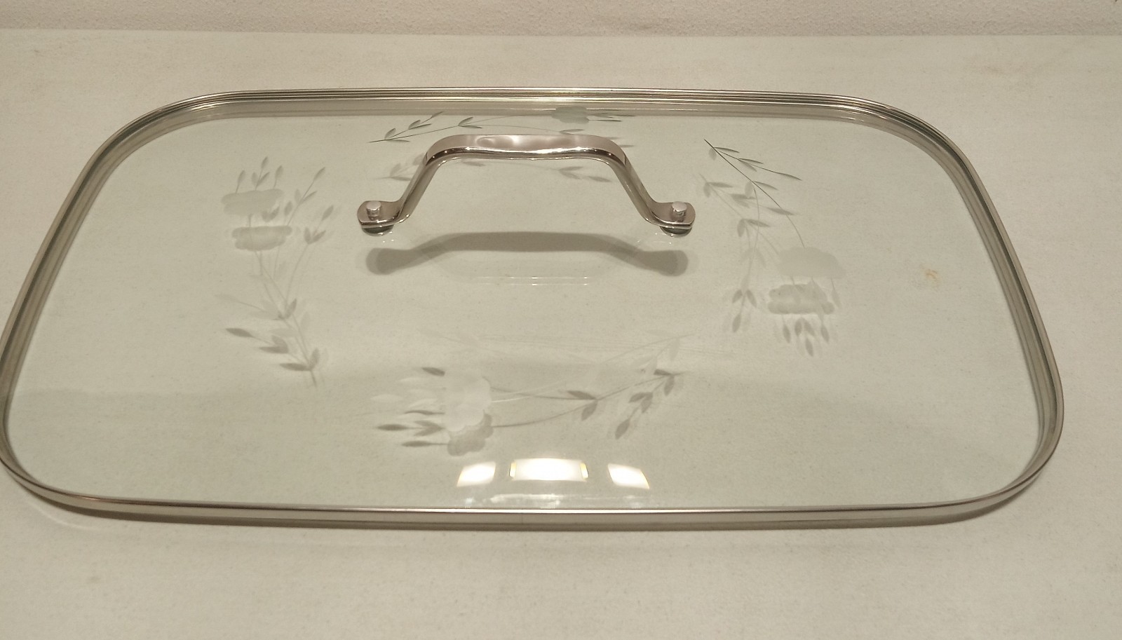 Princess House Lid For Double Burner Griddle Only Lid