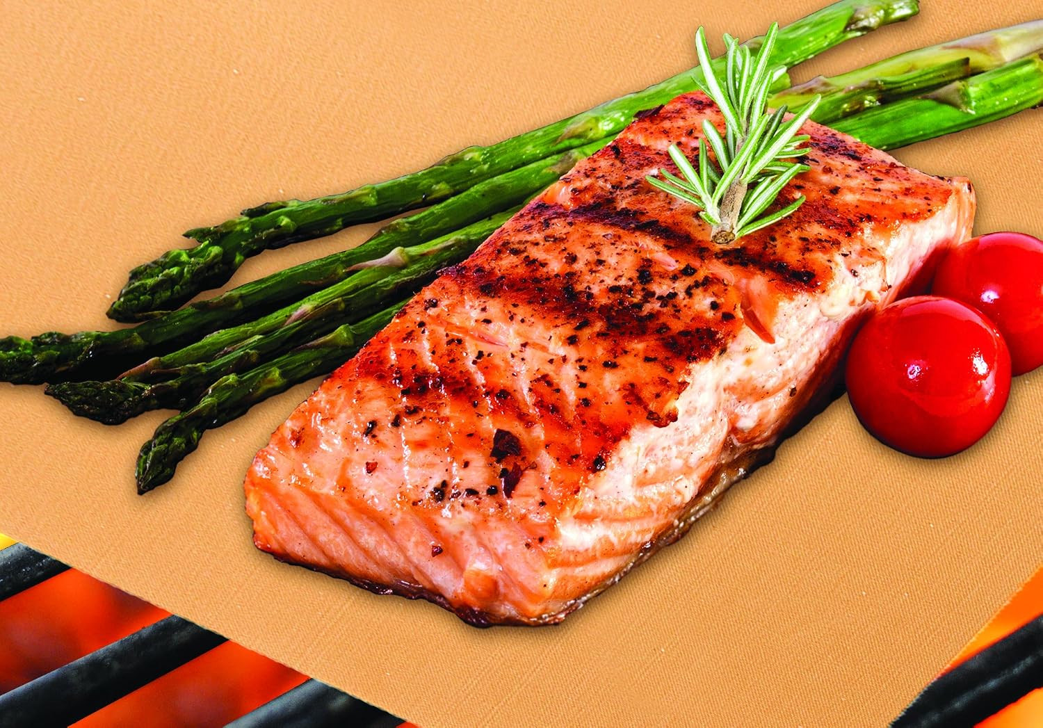 Kitchen Home Golden Grill Mat – Make America Grill Again – Set of 2 Nonstick, He