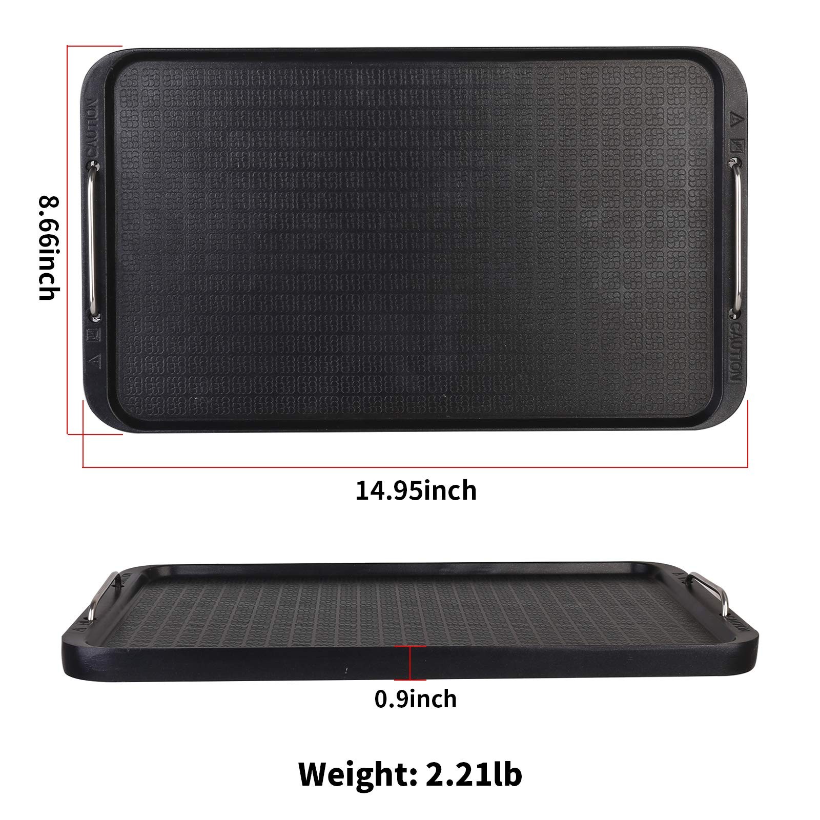 Flat Top Griddle for Stovetop, Non-Stick Griddle Grill Pan, Stove Top Grill,1…