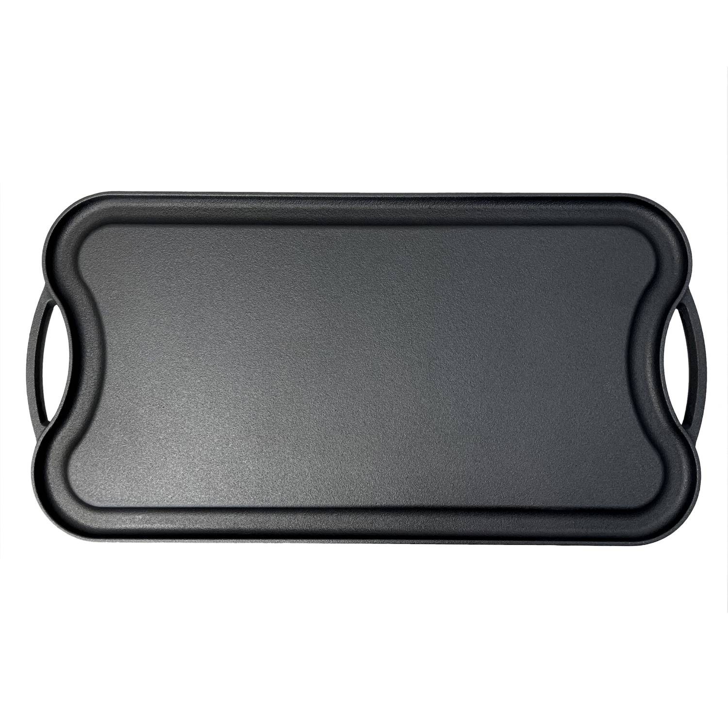 Lehman’s Cast Iron Griddle Cookware Nitrogen Hardened Double Sided 20 inch