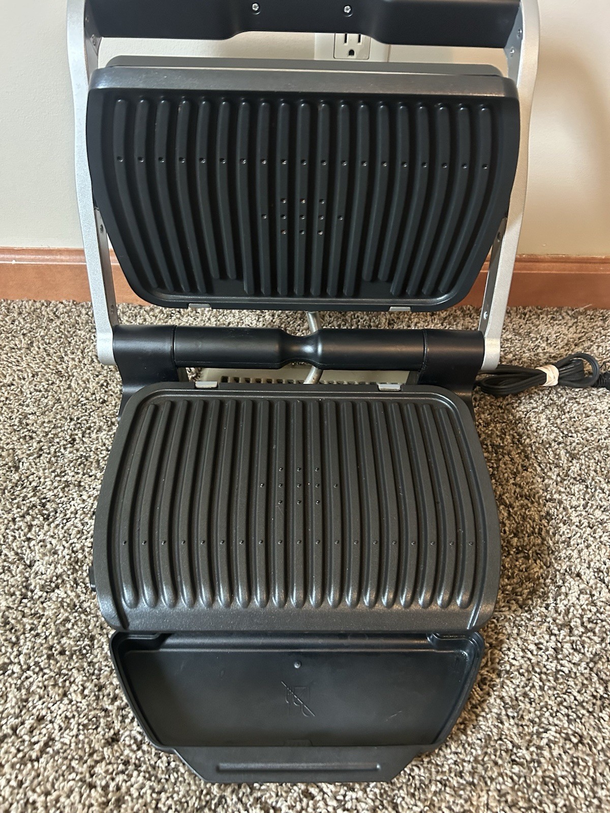 T-Fal OptiGrill Series 8351s1 Automatic Sensor Indoor Grill/w Detachable Plates