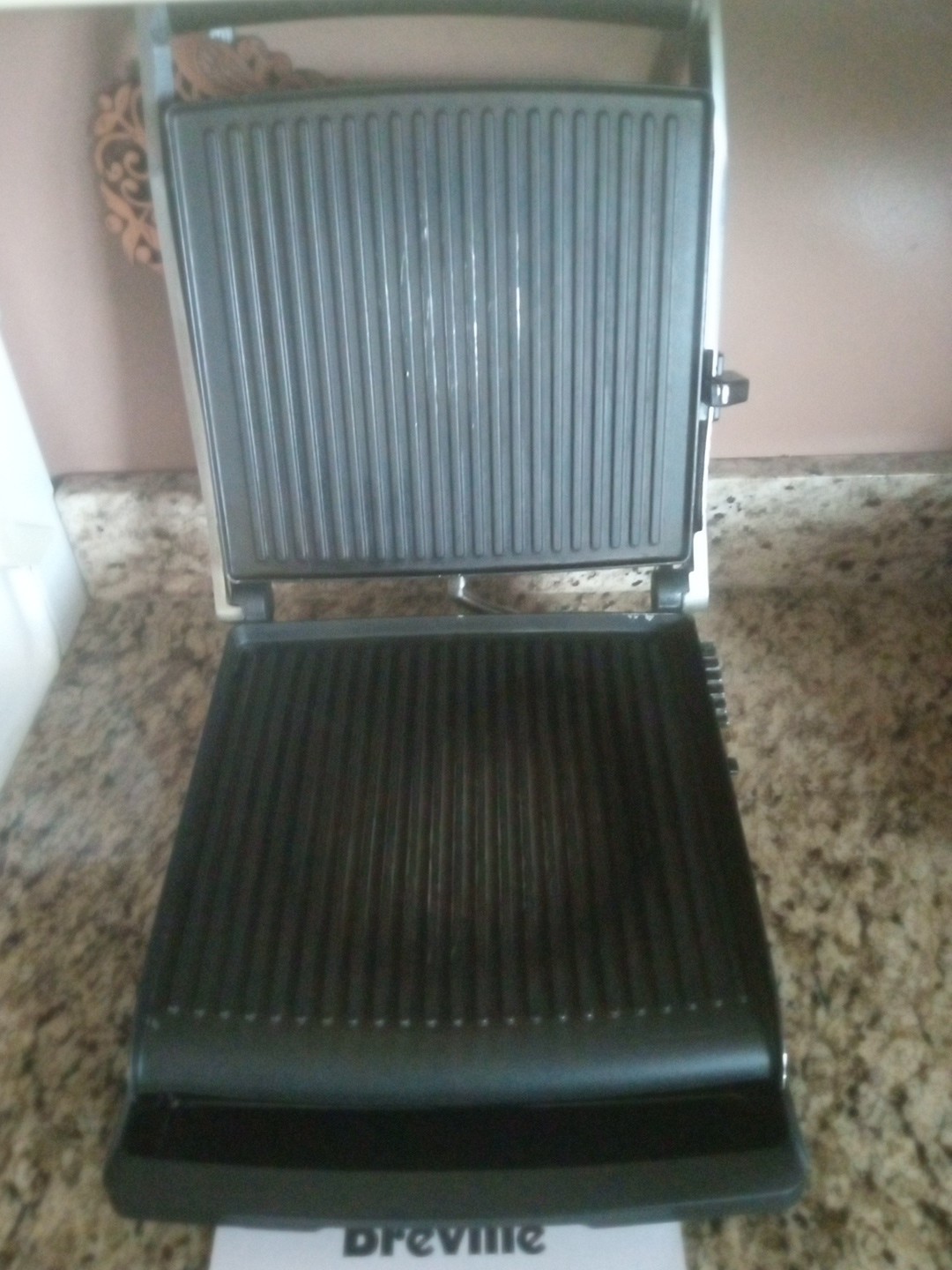 Breville Panini Sandwich Press & Grill Professional Grade Stainless Steel Tested