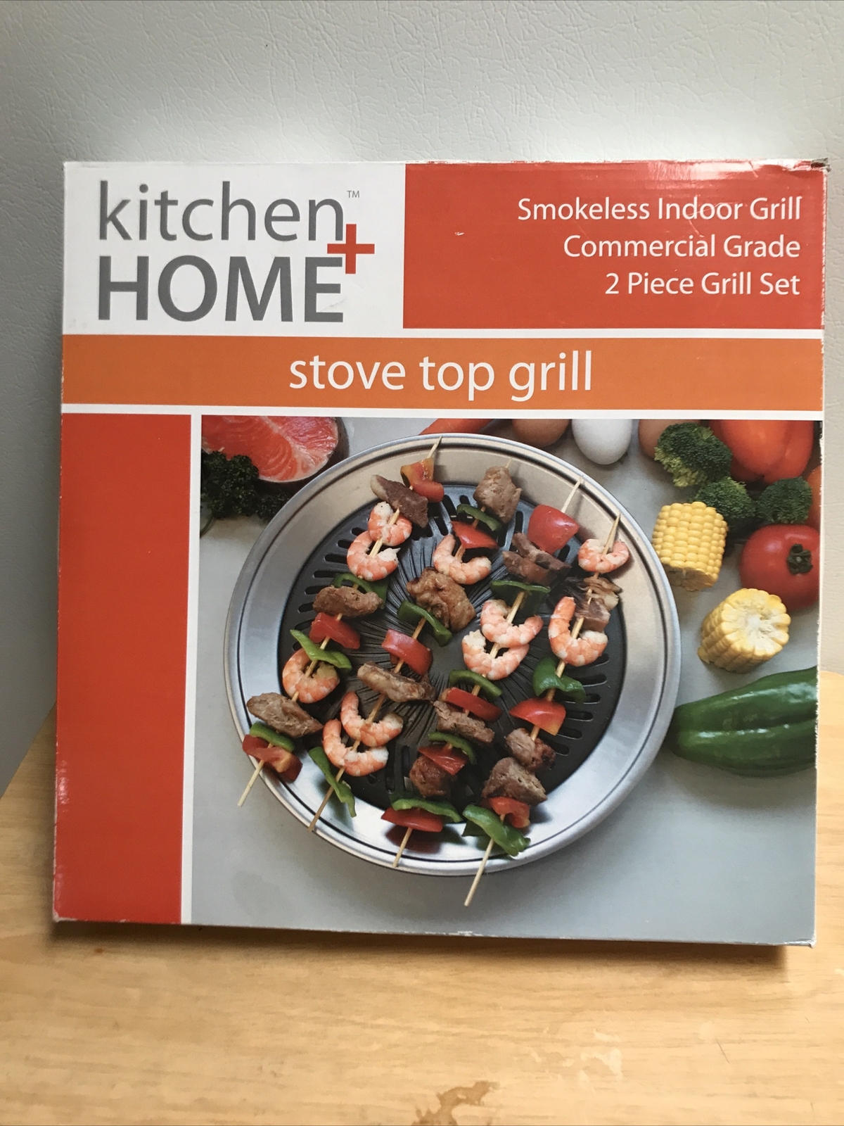 Stove Top Grill Pan – Smokeless Nonstick Indoor Grill Plate for Gas & Electric