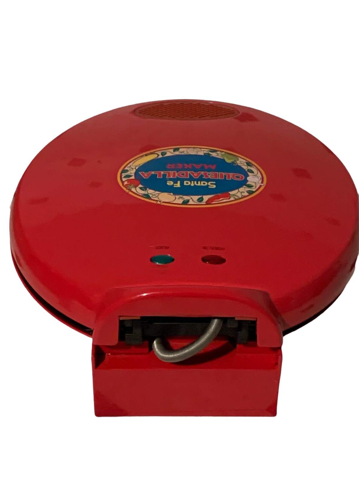 Salton Santa Fe 12″ Large Quesadilla Maker Model QM2SFR Tortilla Warmer
