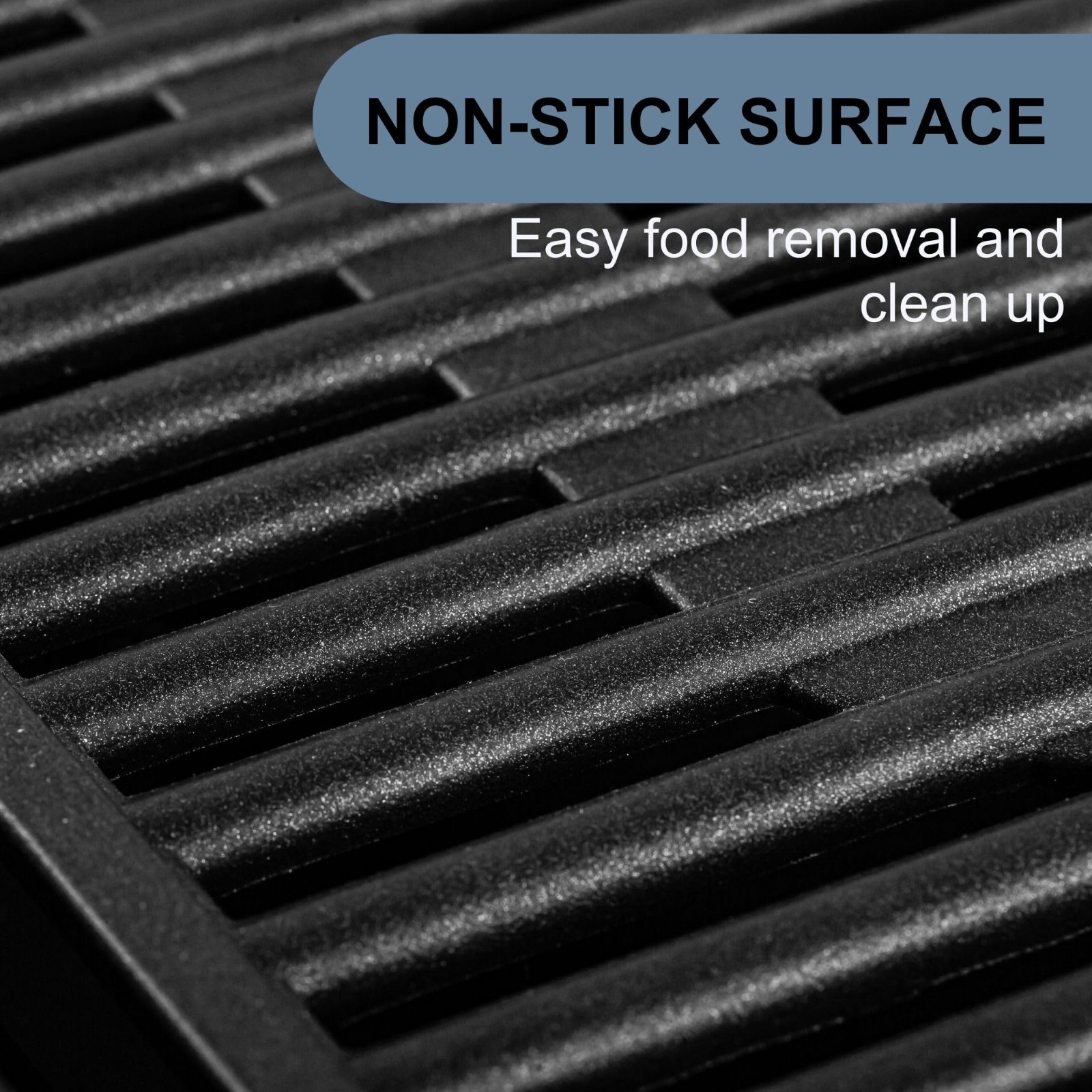 Indoor Electric Grill 15×10 Non-Stick Plate, 1200W Fast Heat, Adjustable Temp, D