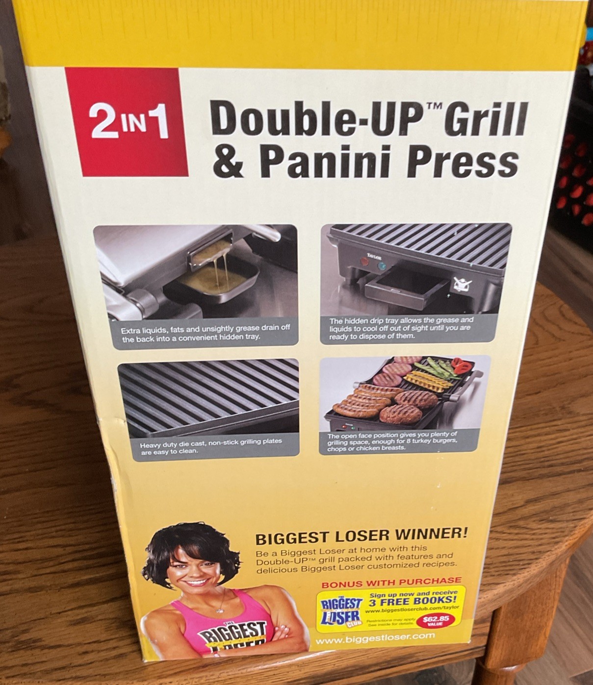 Taylor Precision Products 2 In 1 Double – Up Grill & Panini Press