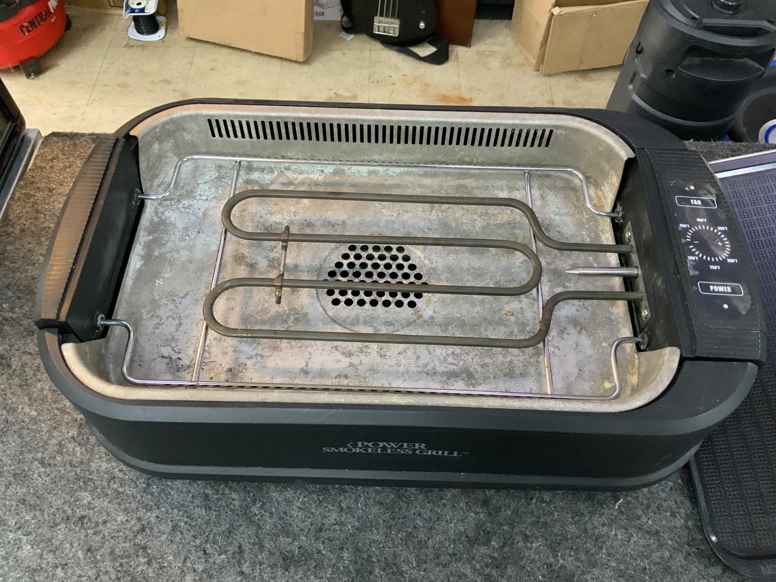 Tristar PG-1500 Power Smokeless Grill Indoor Electric Grill