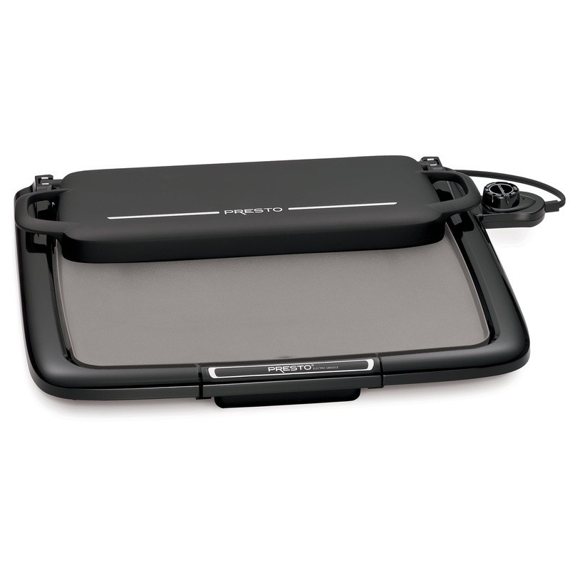 Electric Ceramic Griddle Warmer Nonstick Cooking Surface Multi Function Tray New