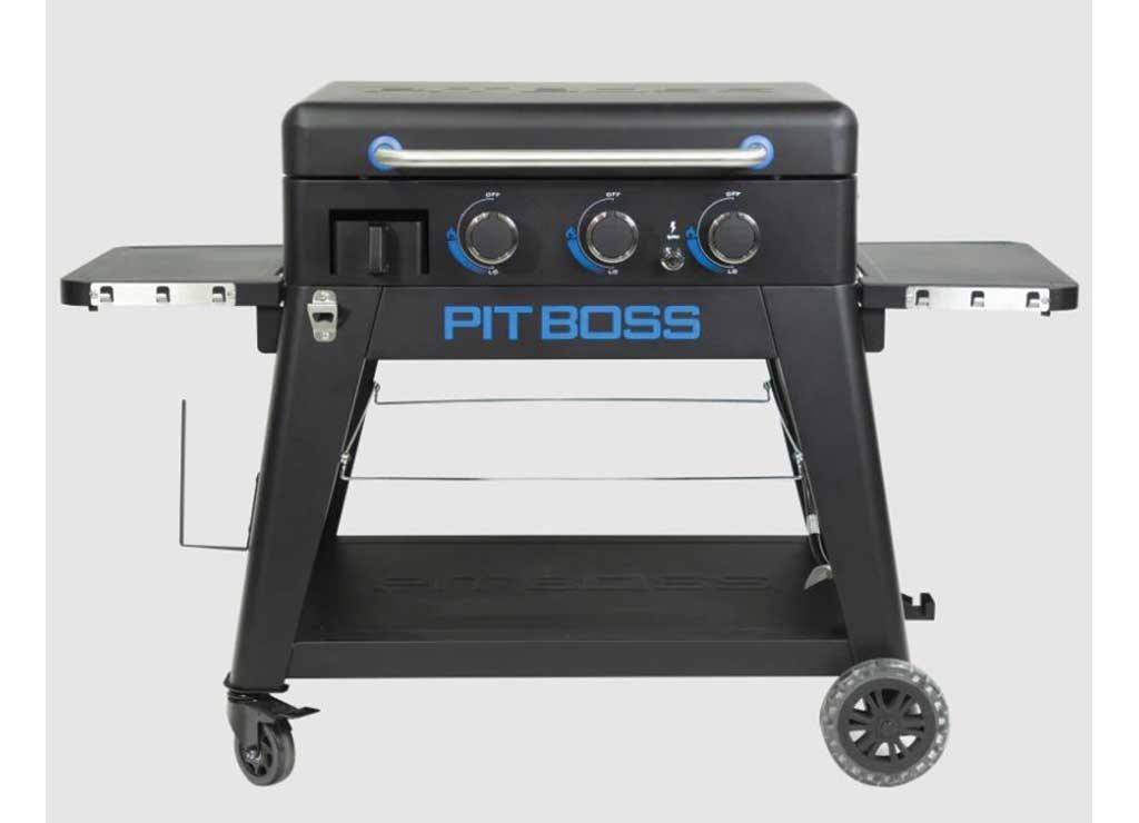 Pit Boss 10781 PB3BGD2 Ultimate 3-Burner Portable Gas Griddle with Lift-Off Top