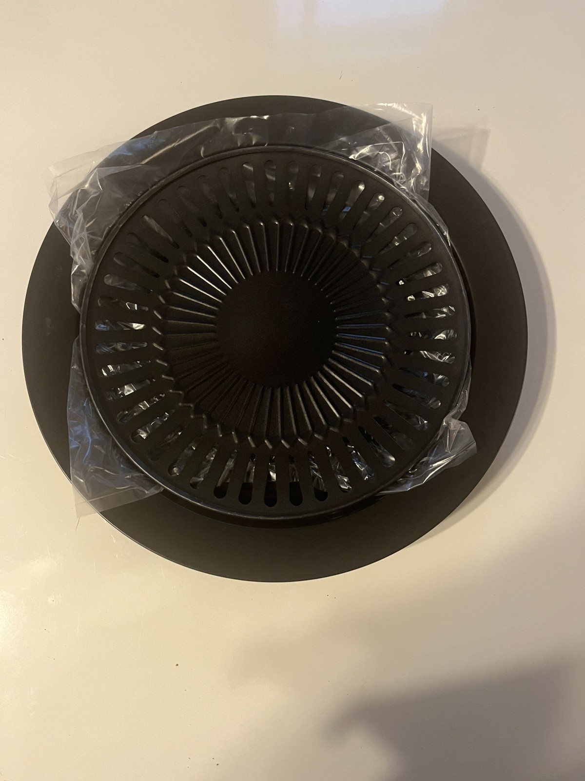 Vintage Smokeless Indoor Stove Top Grill Kitchen Stovetop Indoor Grill Pan NEW