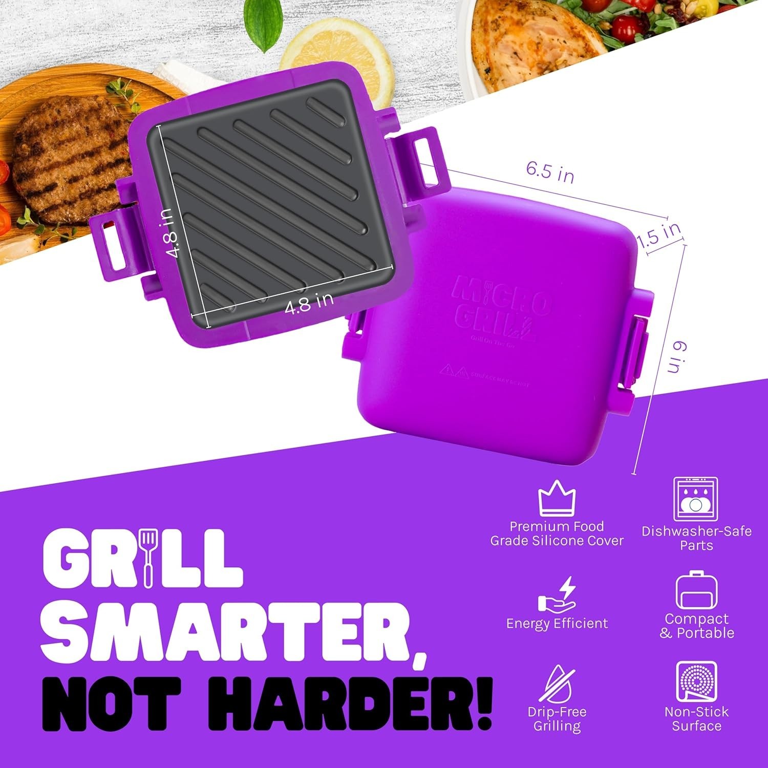 Compact & Dishwasher Safe Toastie Maker – Perfect for Office, Travel, and Homes