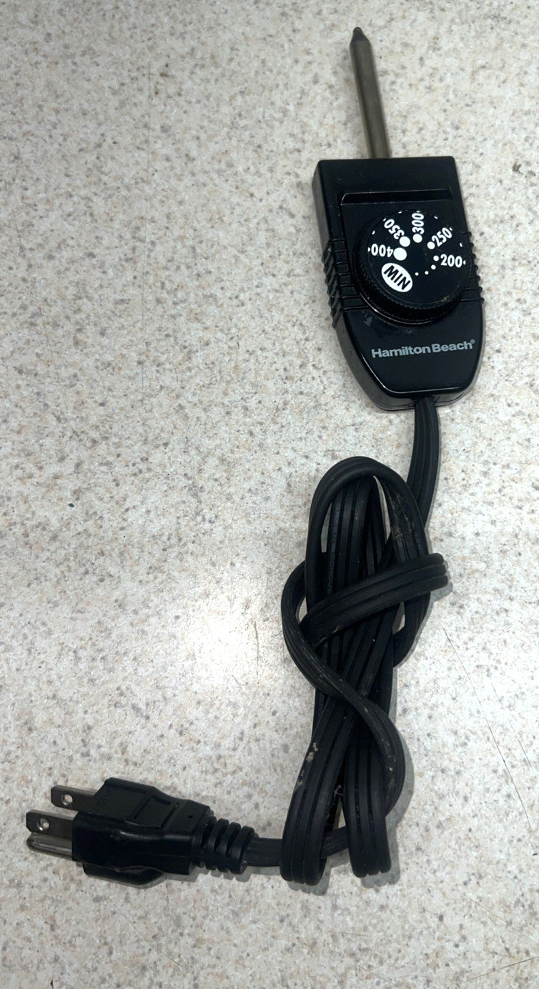 Hamilton Beach Temperature Control Heat Probe Power Cord P500 Griddle Type G19