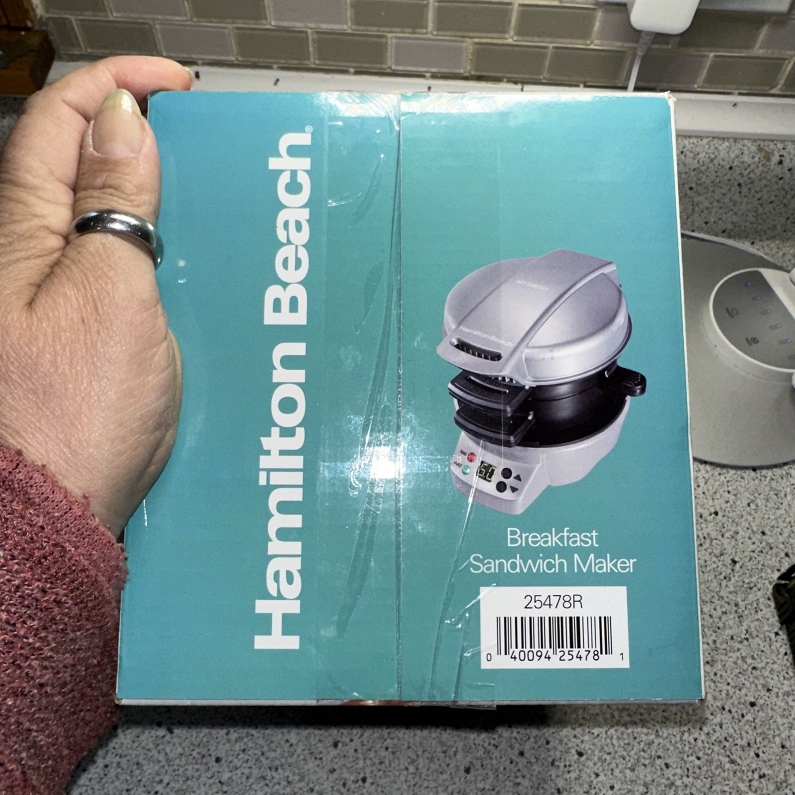 Hamilton Beach 25478R Breakfast Sandwich Maker