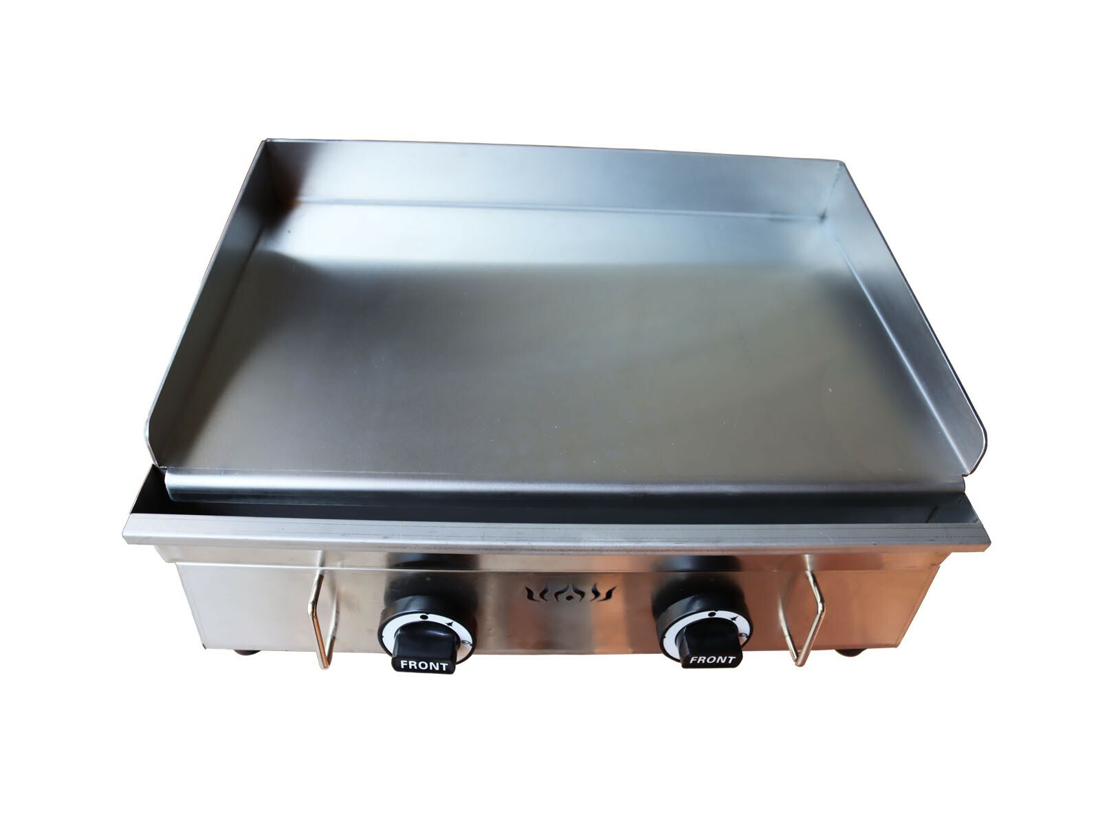 21” Commercial LPG Gas Griddle Countertop Non-Stick Flat Grill Stainless Steel