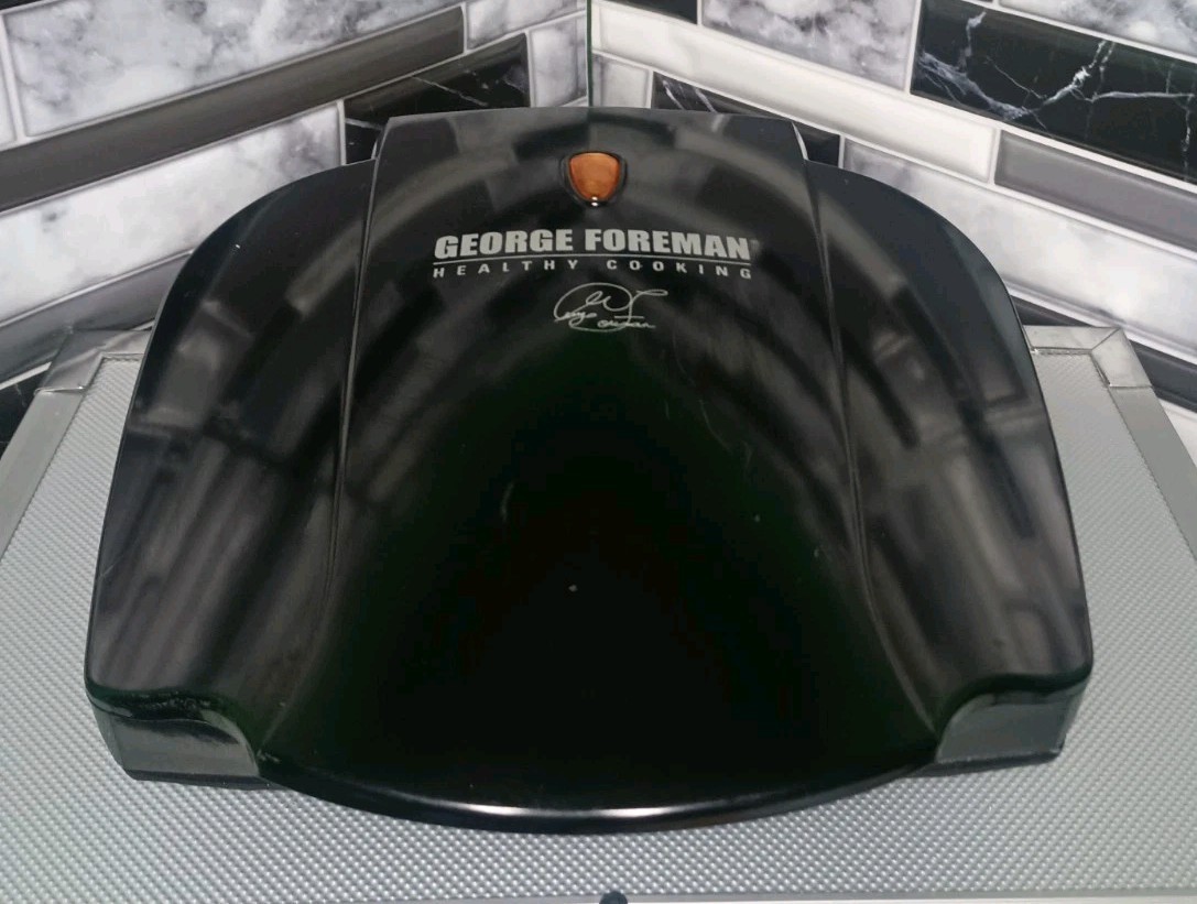 George Foreman GR0036B Grill Electric Indoor Non- Stick Grill Tested Working