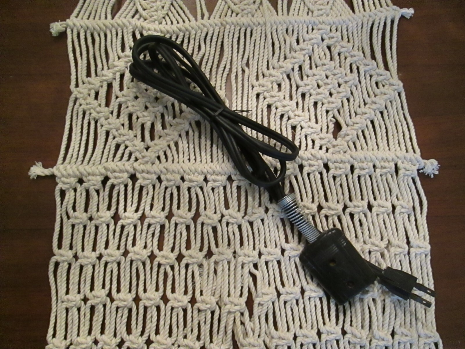 Vintage Appliance 6′ Foot Power Cord 1 1/8″ inch Pin – Socket Spacing