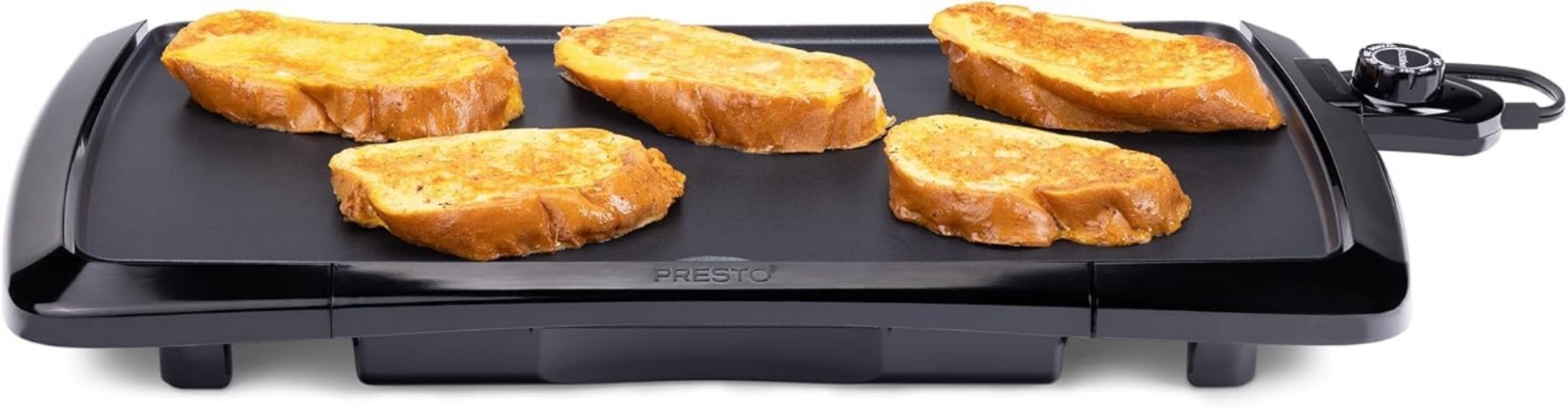 Electric Griddle Nonstick Large Cooking Surface Cool Touch Food Prep