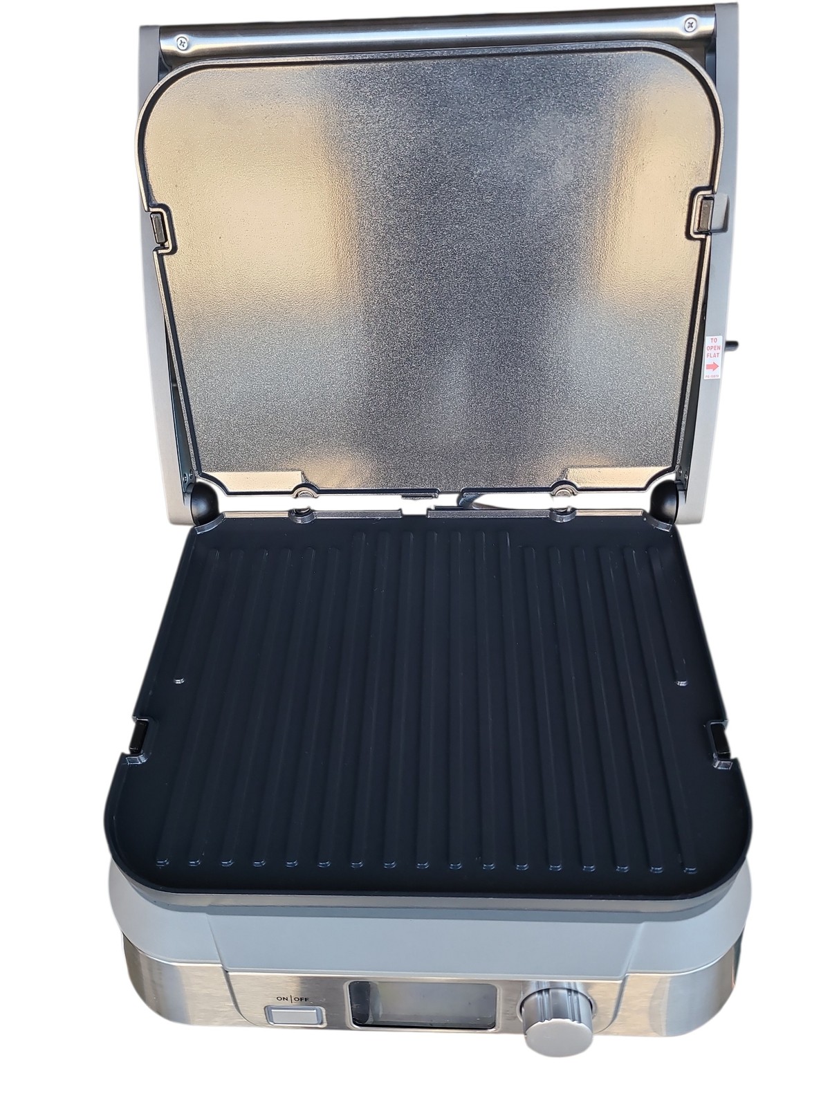 Cuisinart Griddler Five 5 in 1 Digital Grill Griddle Panini Press Stainless
