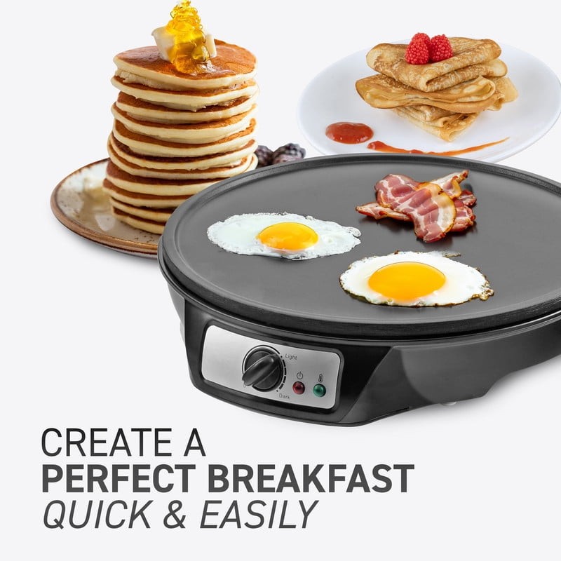 Cuisine ECP251 12″ Nonstick Crepe Maker Griddle