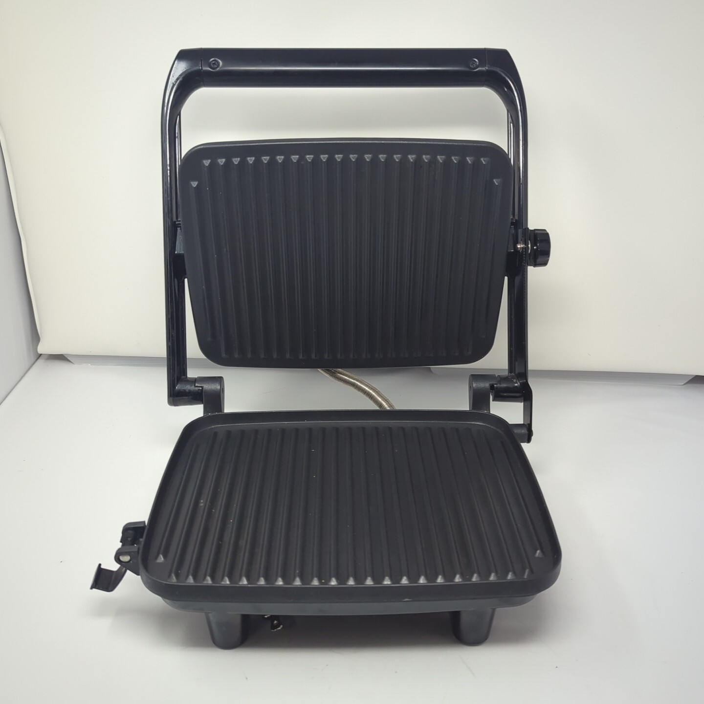 Hamilton Beach 25460A Panini Press – Silver Sandwich Toaster Maker Indoor Grill