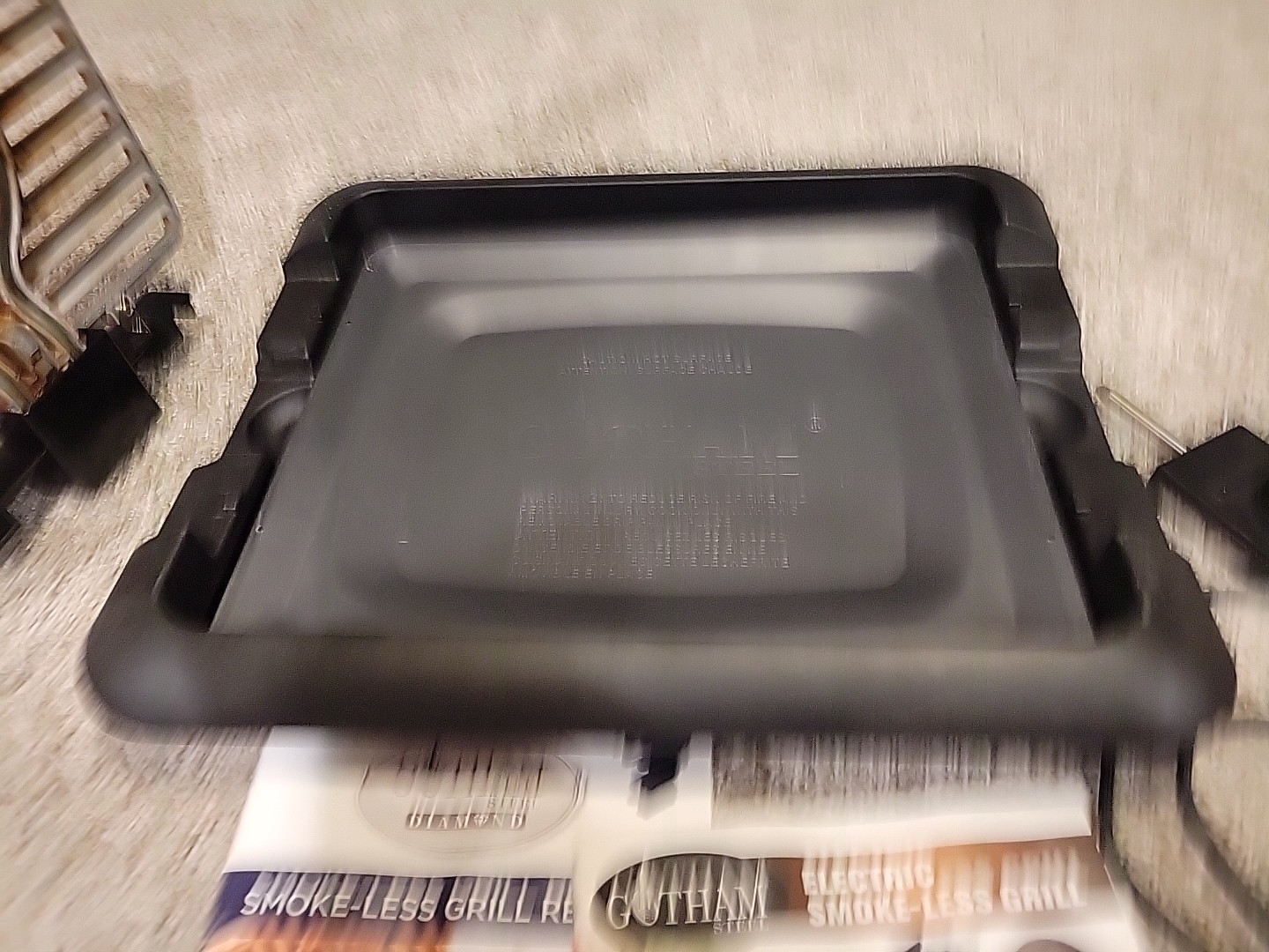Electric Grill – Non-Stick, Smokeless, Indoor Grill – Counter Top Grill Camping