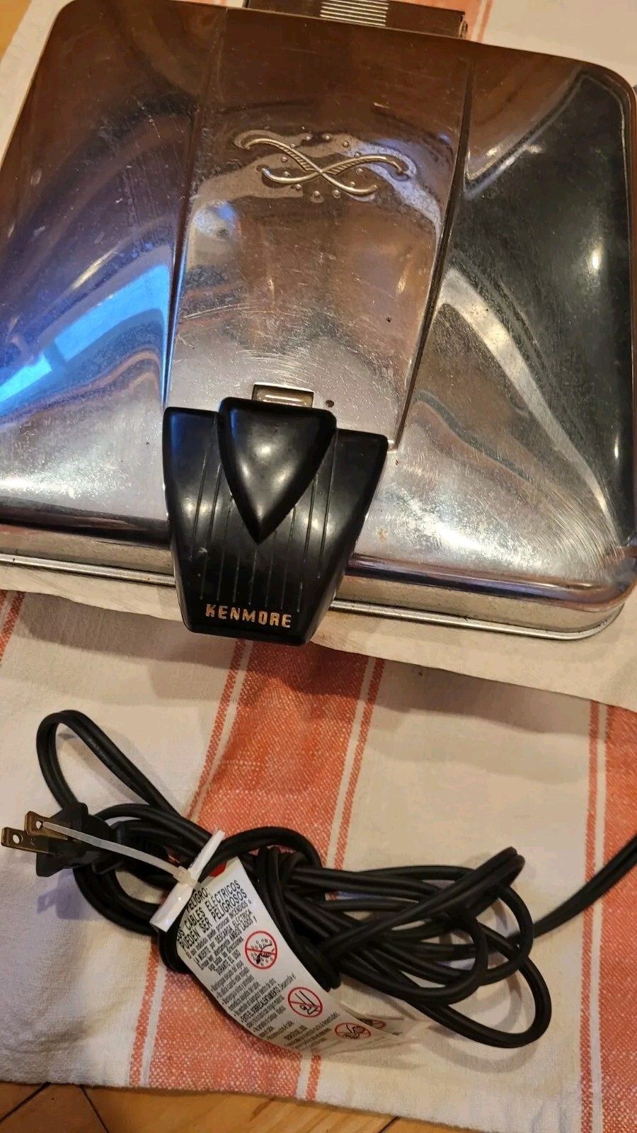 Kenmore 344-6657 Waffle Griddle MCM Maker, Kenmore Professional Replacement Cord