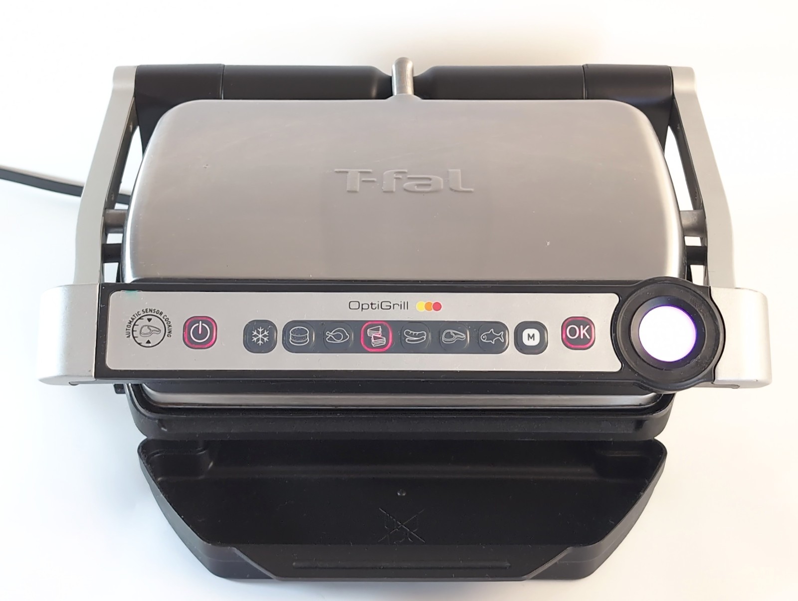 T-Fal OptiGrill SERIES 8351s1 Meat Grill Automatic Sensor Indoor Sandwich Maker