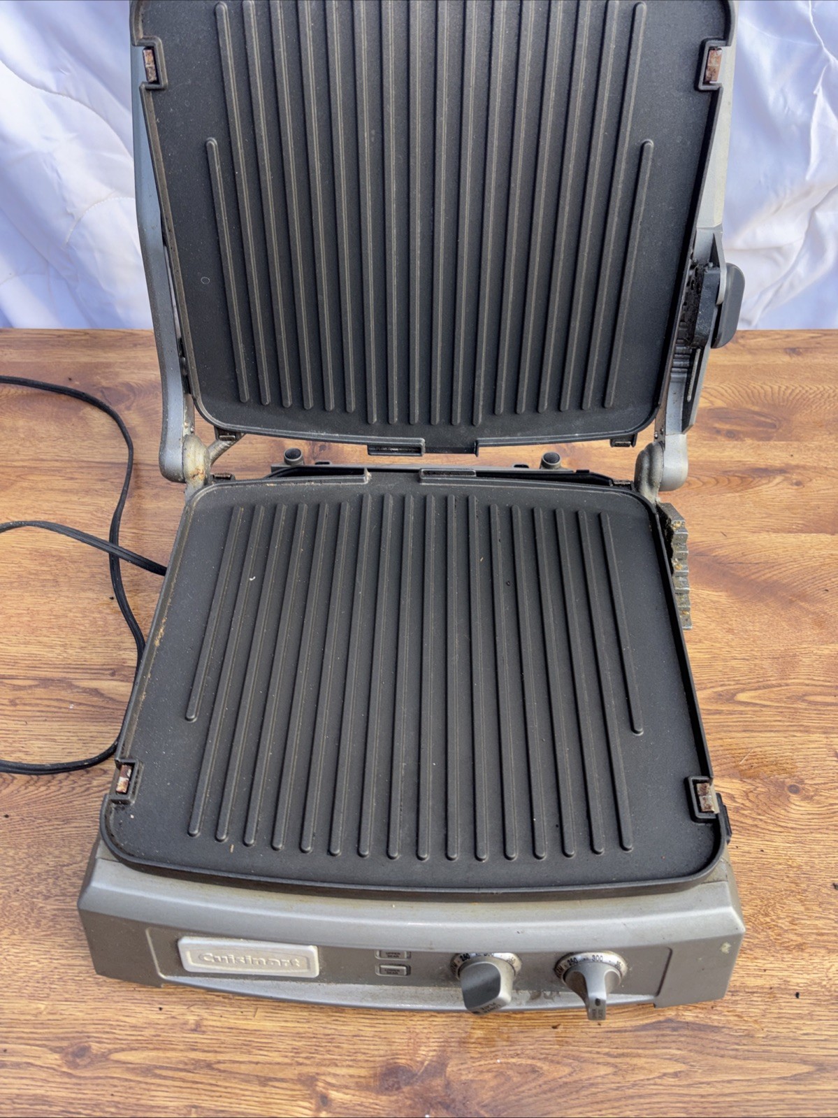 Cuisinart GR-150 Deluxe Electric Griddler – Silver