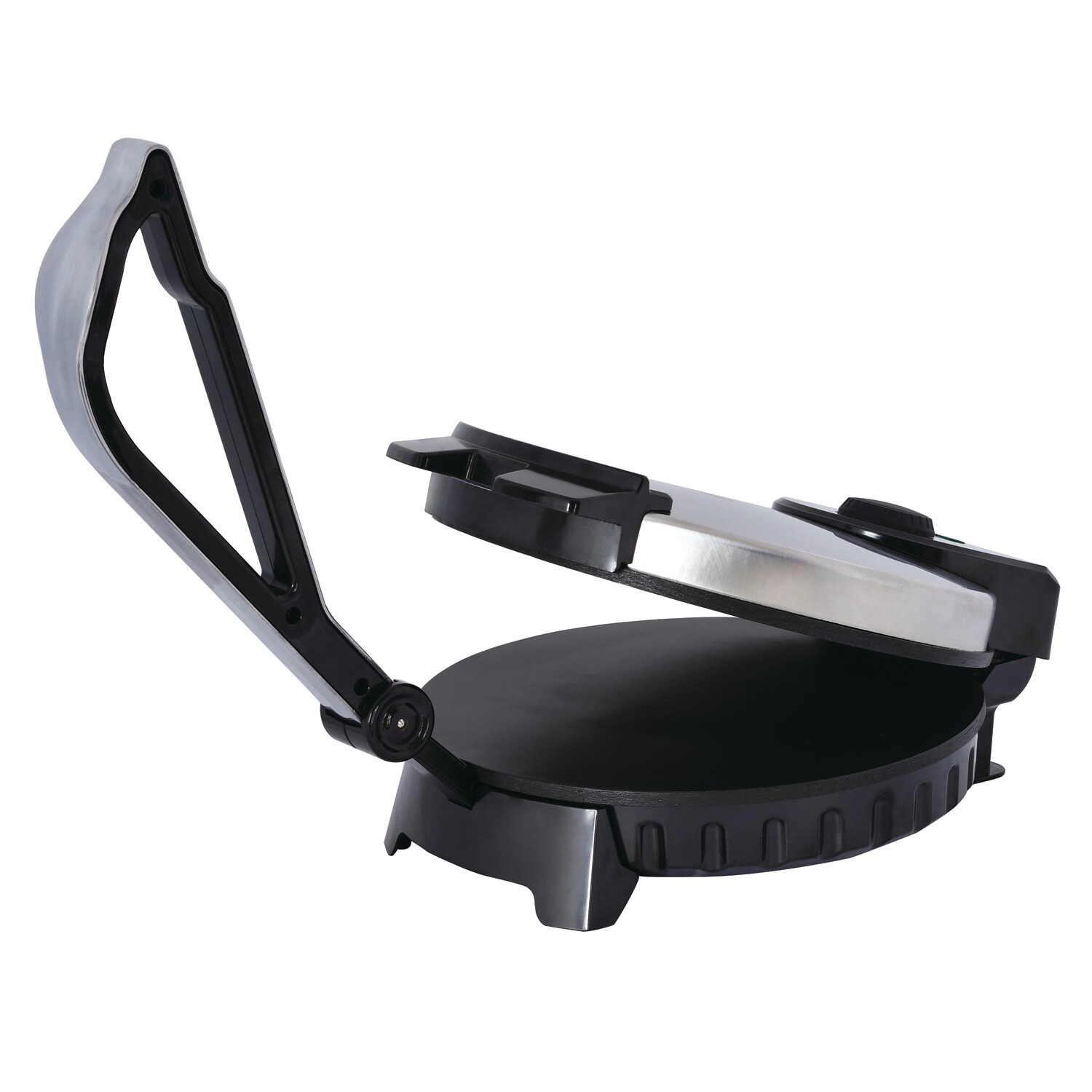 Brentwood TS-128 Stainless Steel Non-Stick Electric Tortilla Maker 10-Inch