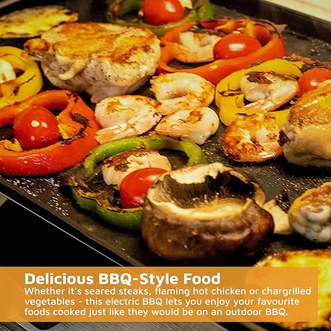 The Teppantastic Electric Grill | Tabletop BBQ with large non-stick hot plate |