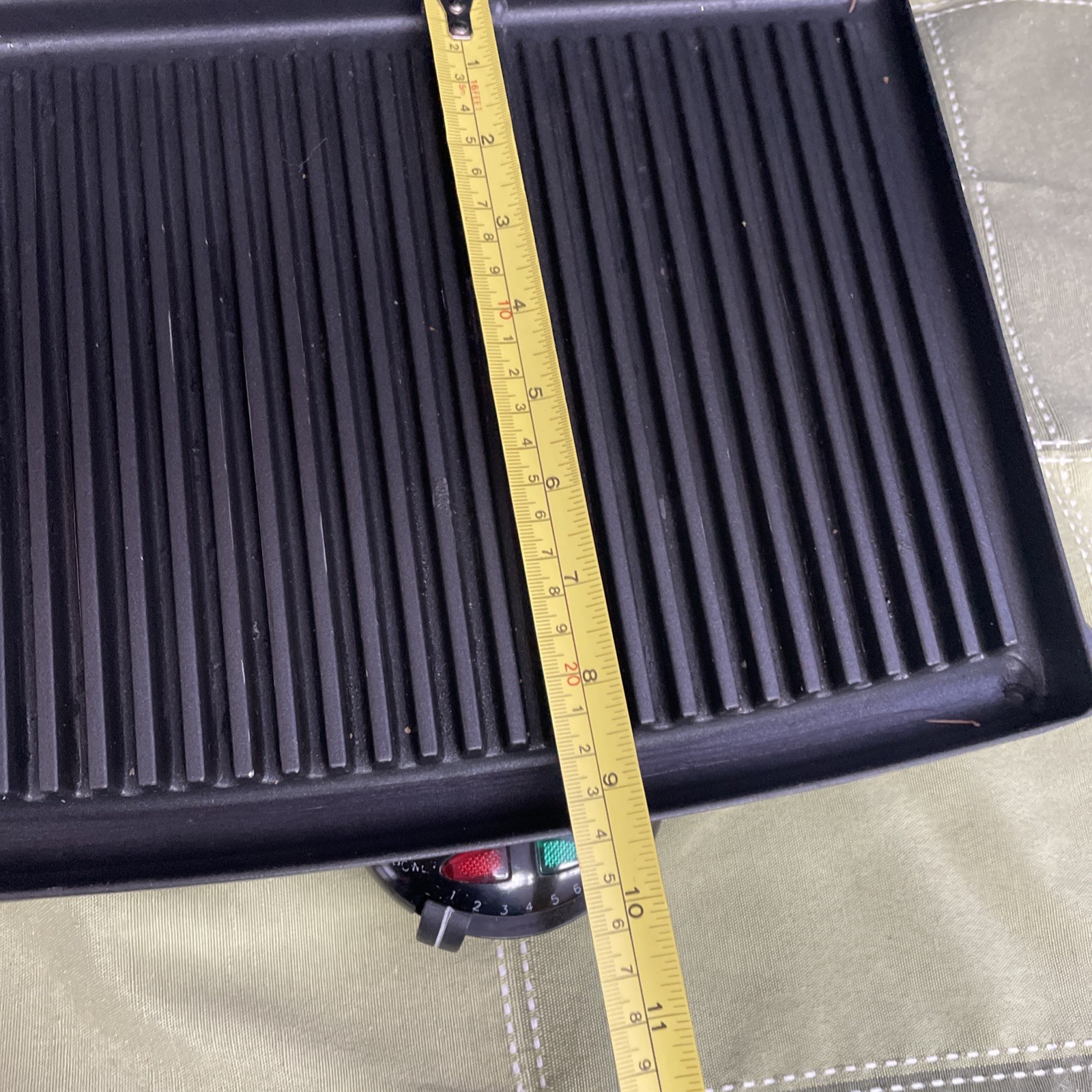 VillaWare Uno Panini Grill Press Sandwich Maker Model 2160
