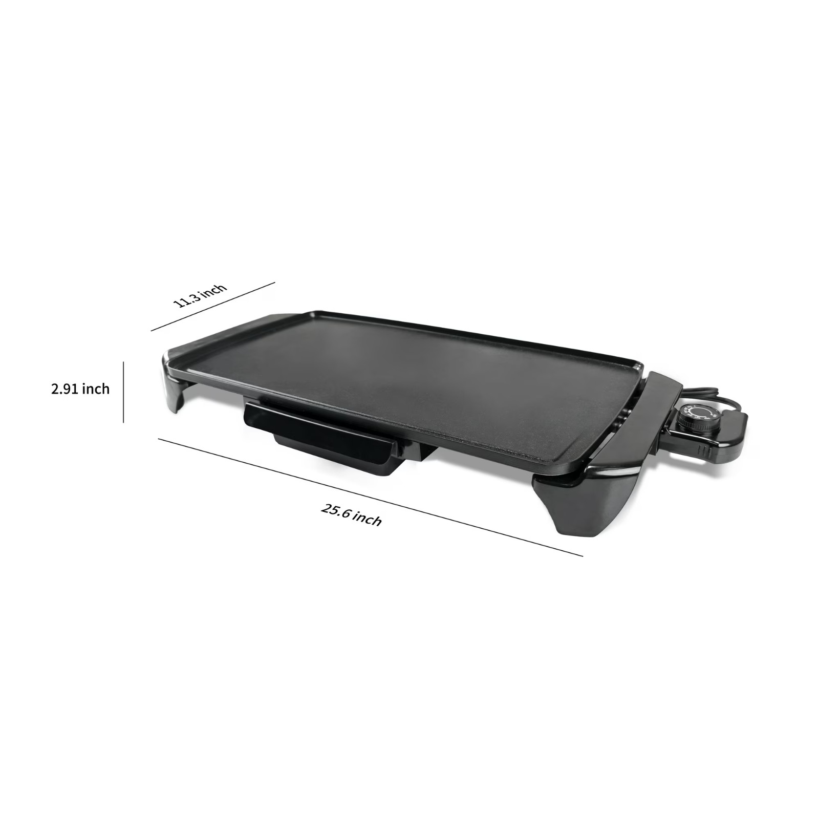Mainstays 20” Electric Griddle – Non-Stick, Temperature Control,1500 W,Ceramic C