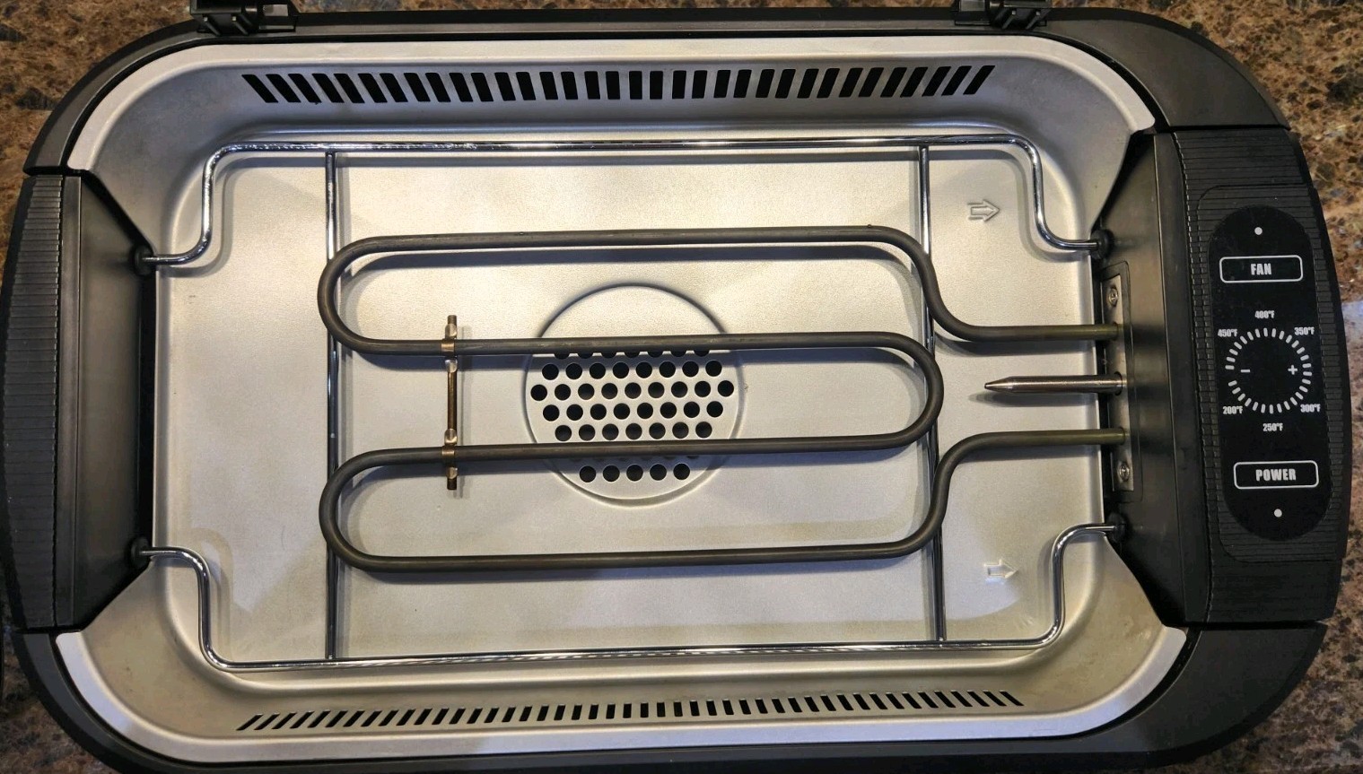 Power XL PG-1500FDR 1500W Smokeless Grill Plus Black/Silver (PXLSGS)