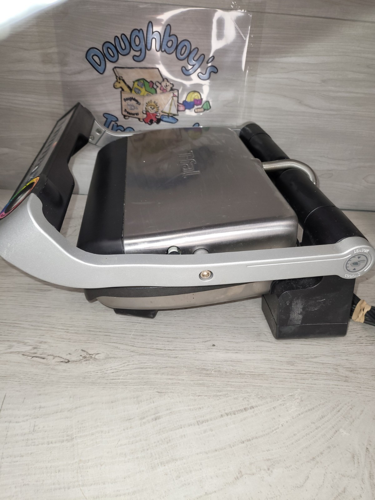 T-Fal OptiGrill 8351 s1 Meat Grill Automatic Sensor Cooking Indoor Grill Working