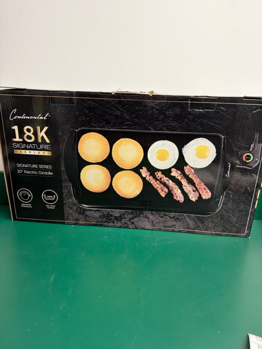 CONTINENTAL 18K SIGNATURE SERIES 20” ELECTRIC GRIDDLE (EZ5002323)