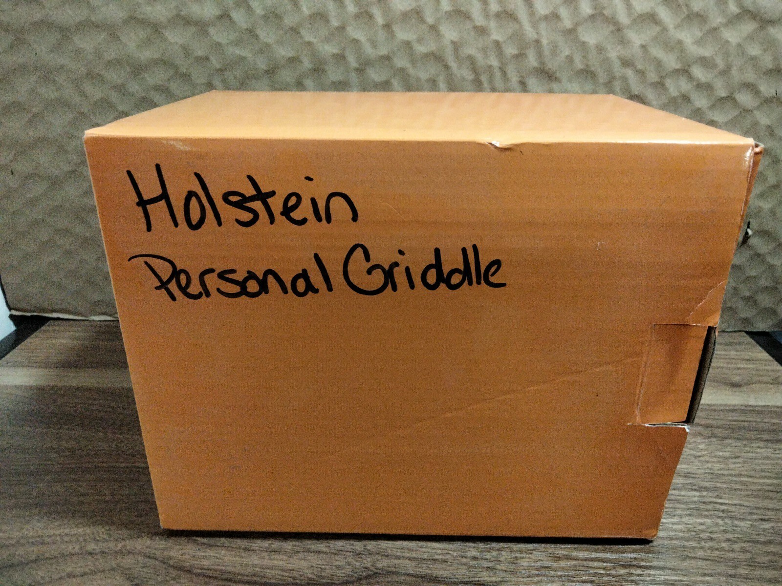 Holstein Personal Griddle w/ Manual Orange