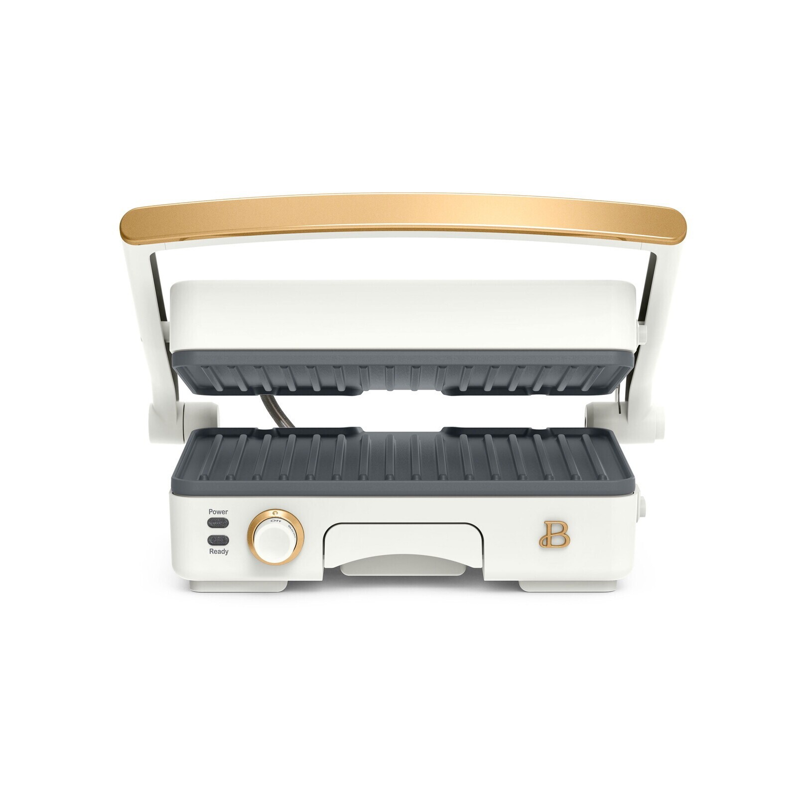 2-in-1 Panini Press & Grill Dishwasher Safe Parts Removable Cooking Kitchen Home