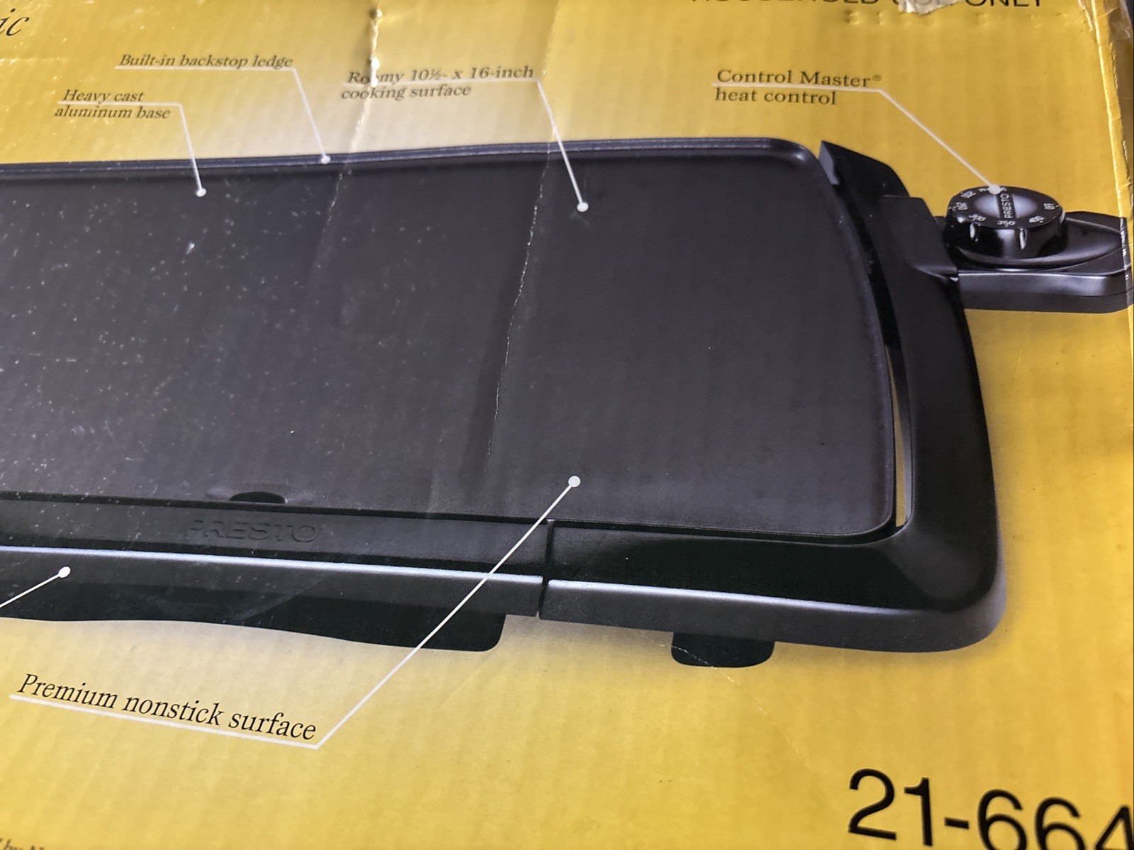 Presto Cool Touch Electric Griddle