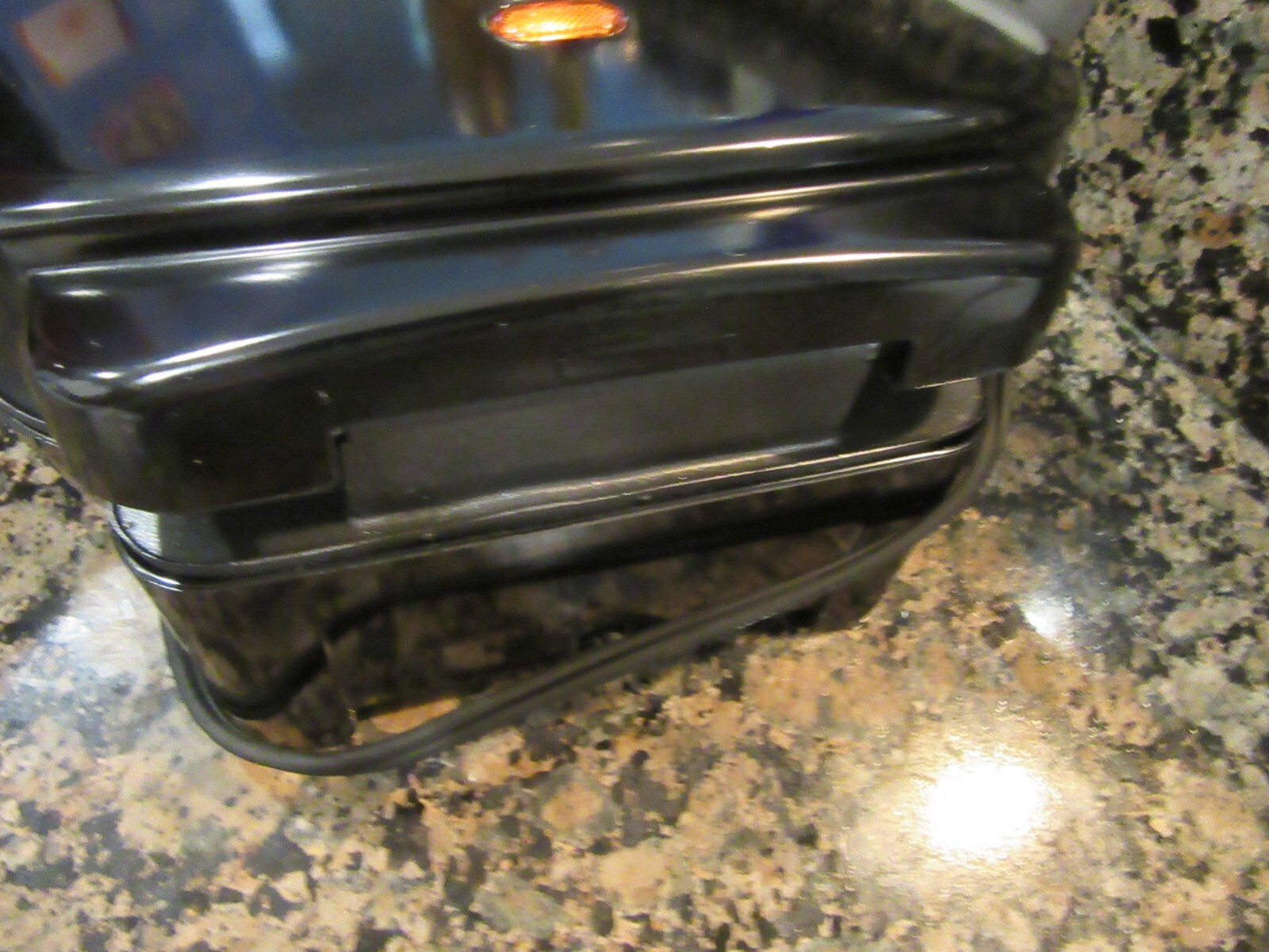 Super Clean George Foreman GR10B 2 Serving Grill Lean Mean Machine! See Video