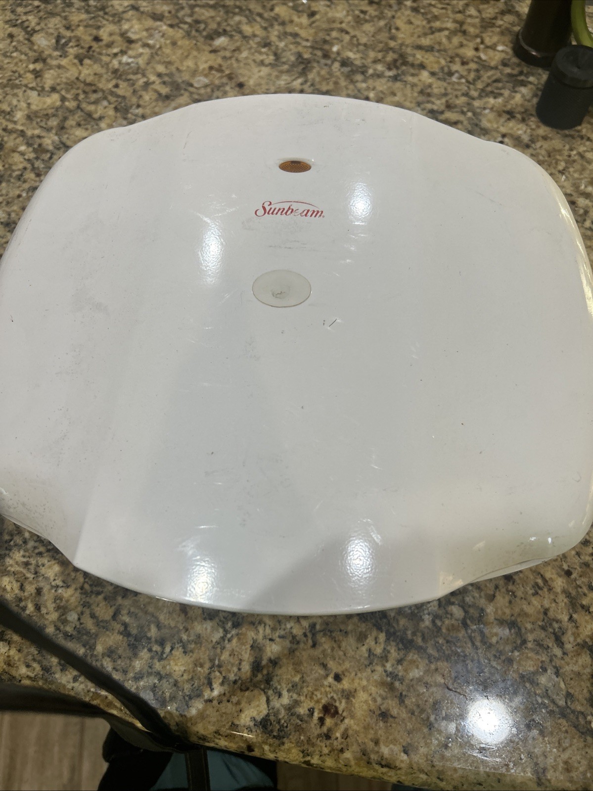 Sunbeam WM2686 Indoor Contact Grill Nonstick w Drip Pan Works .